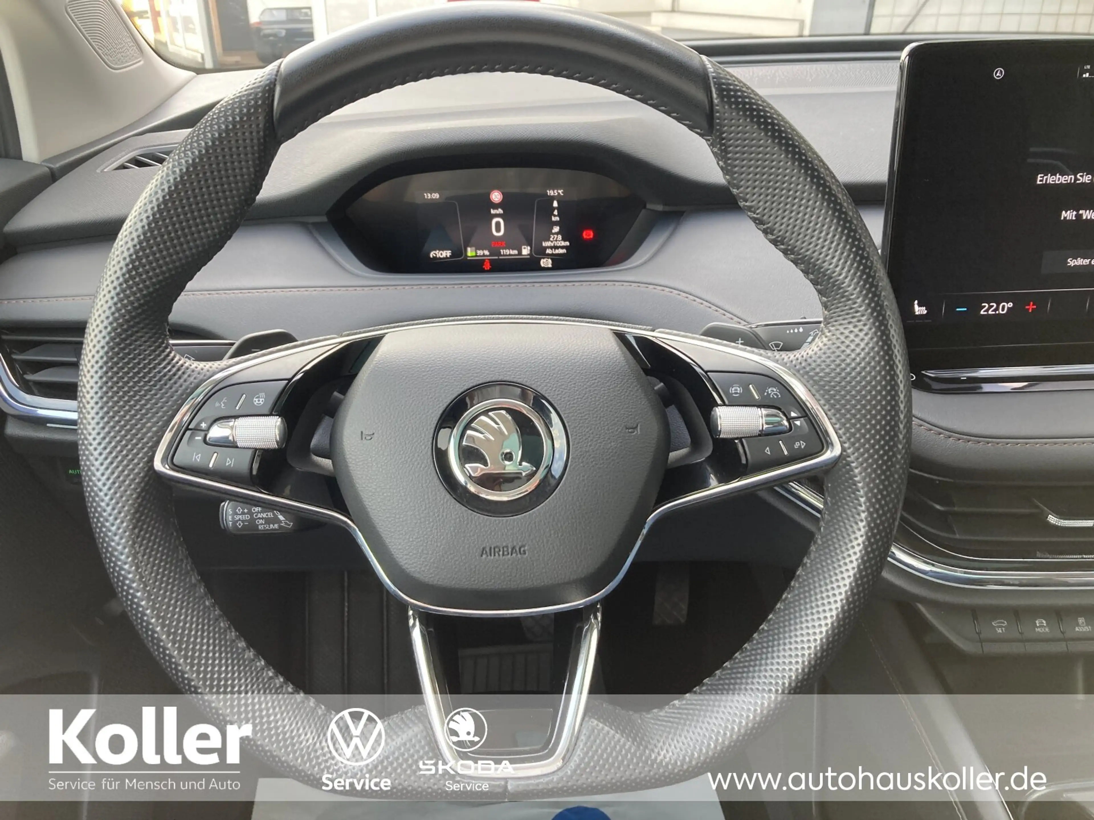 Skoda Enyaq Enyaq iV 60 Panorama Wärmepumpe Leder Matrix LED — photo 15