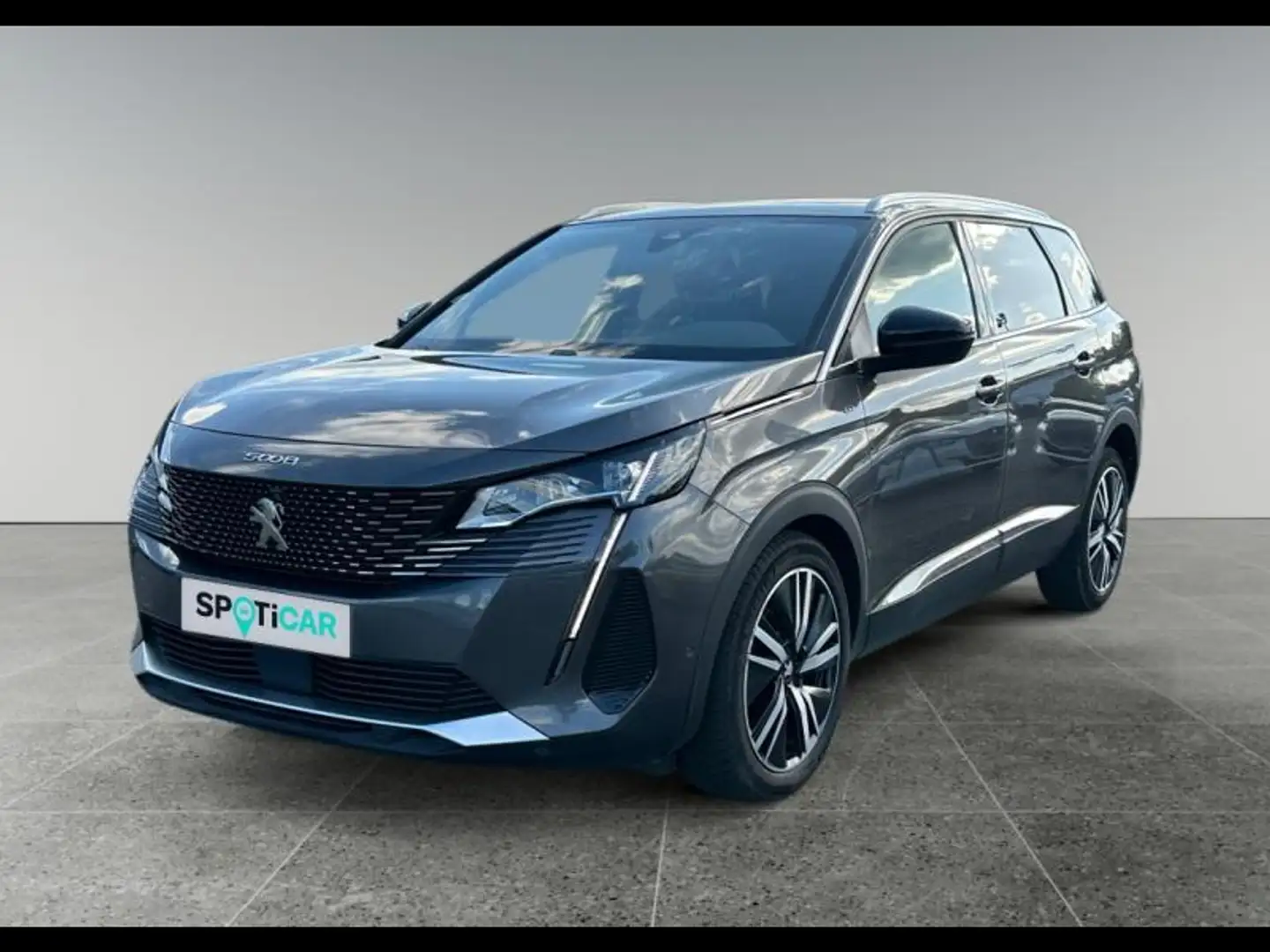 Peugeot 5008 2.0 BlueHDi 180ch S\u0026S GT Pack EAT8 Gris - 1