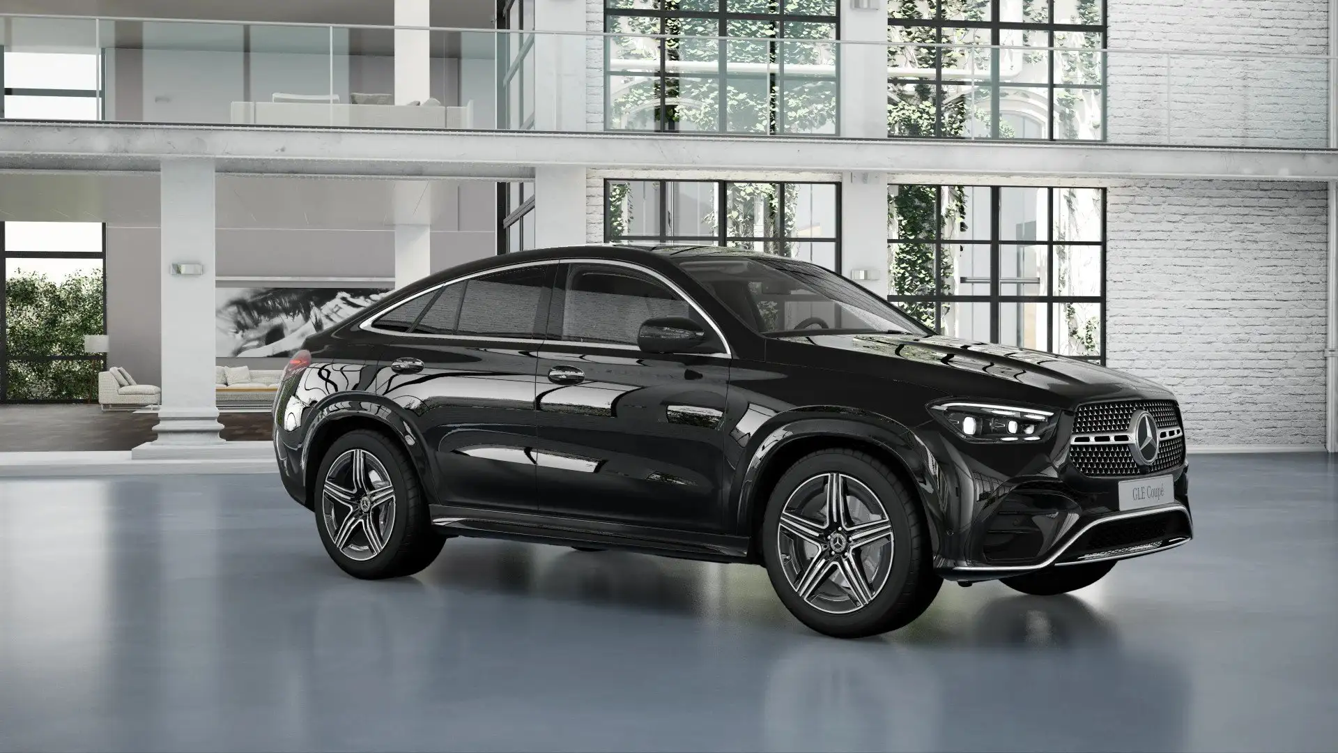 Mercedes-Benz GLE 300 GLE 300 d 4Matic Mild Hybrid Coupé AMG Line Premium Schwarz - 1
