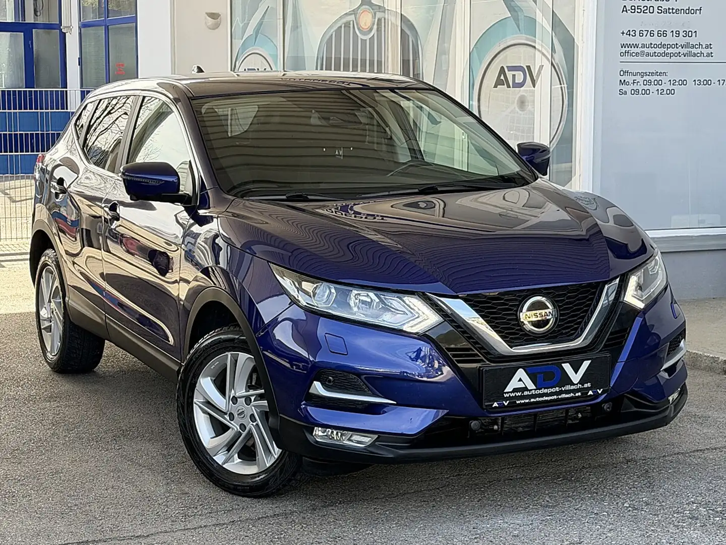 Nissan Qashqai 1,2 DIG-T Aut. Blau - 1