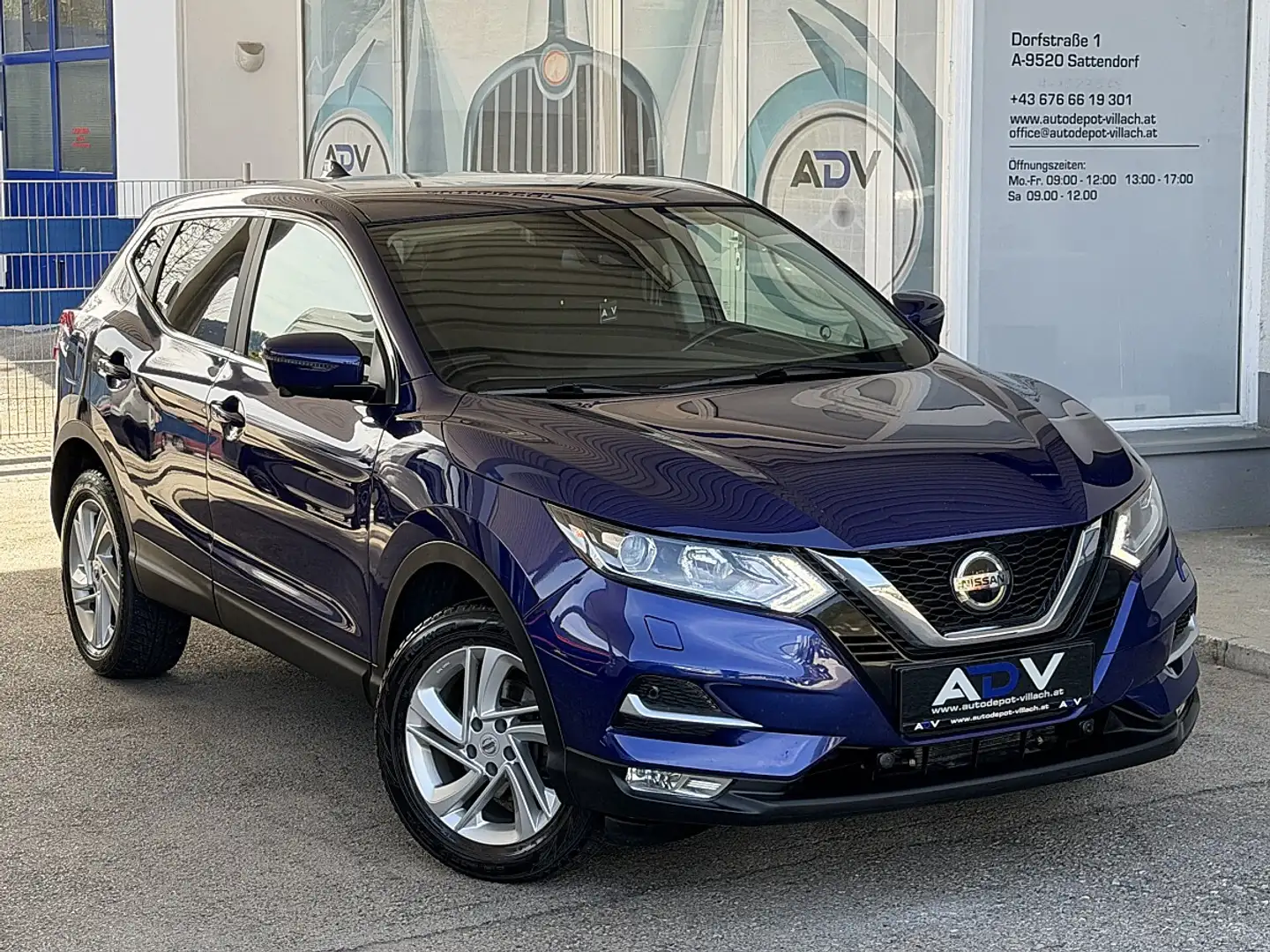 Nissan Qashqai 1,2 DIG-T Aut. Blau - 2