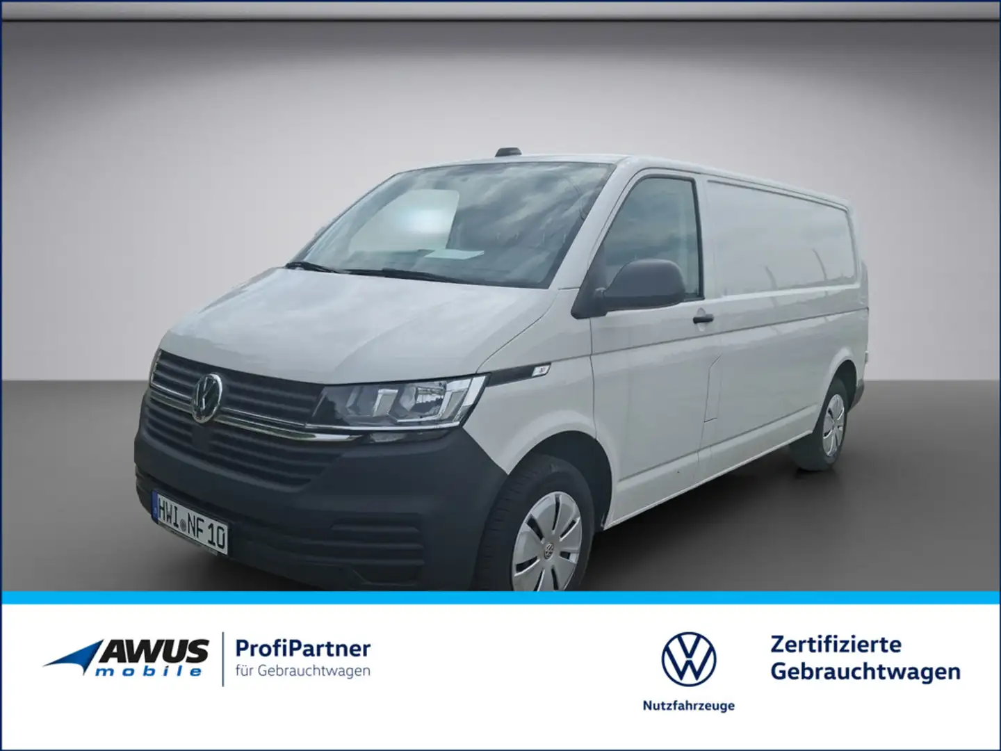 Volkswagen T6.1 Transporter Kasten Motor: 2,0 l TDI SCR 110 kW Getriebe: 6-Gang-Sc Weiß - 1