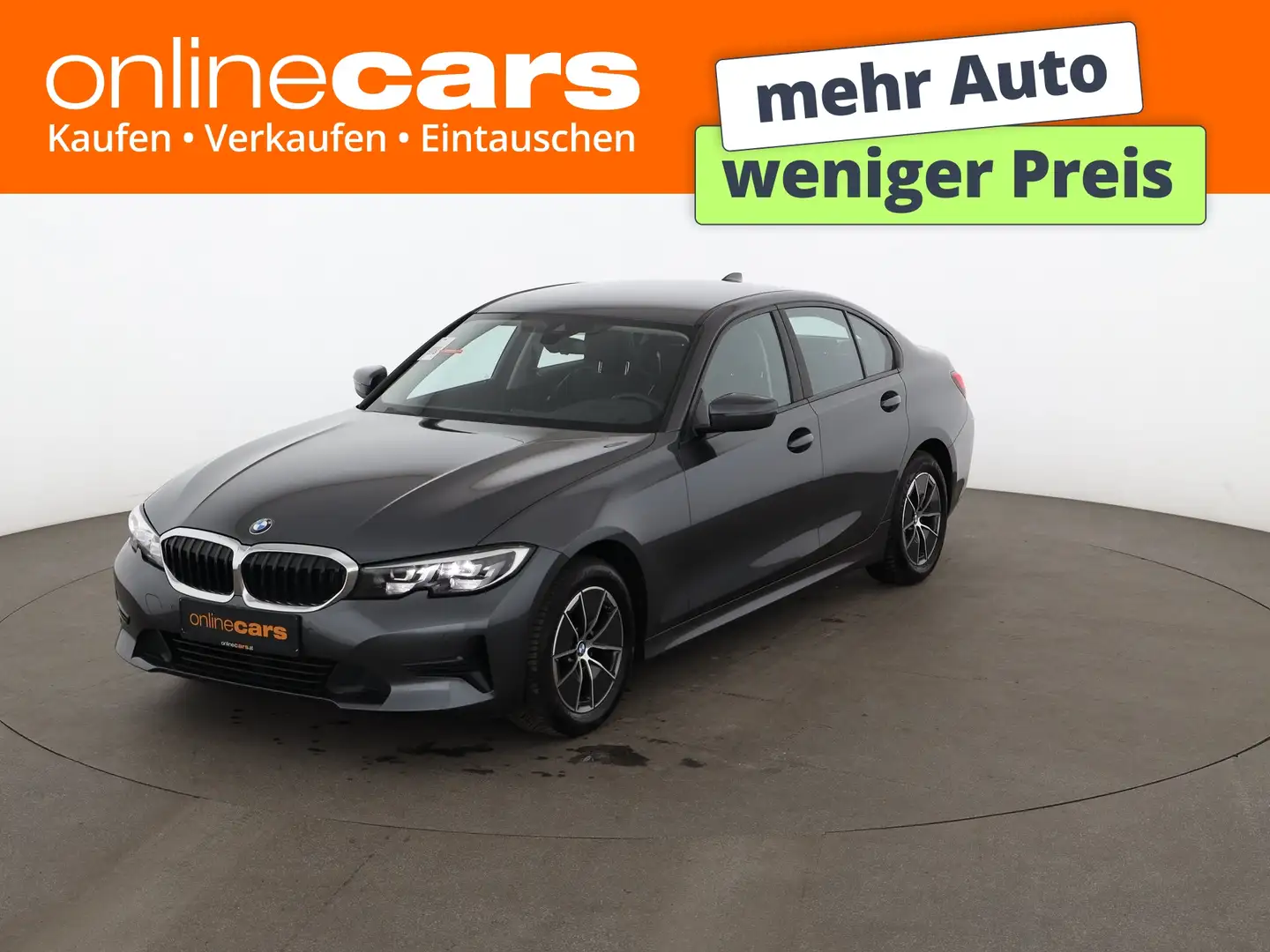 BMW 316 d Advantage Aut LED LEDER NAVI DIGITAL-TACHO Grau - 1