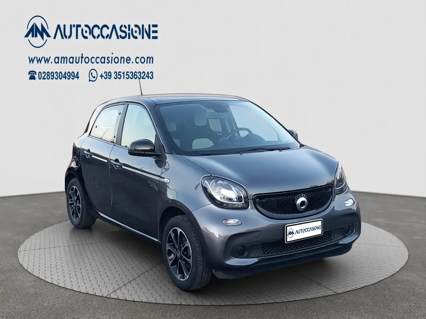smart forFour 1.0 Passion 71cv Gris - 1