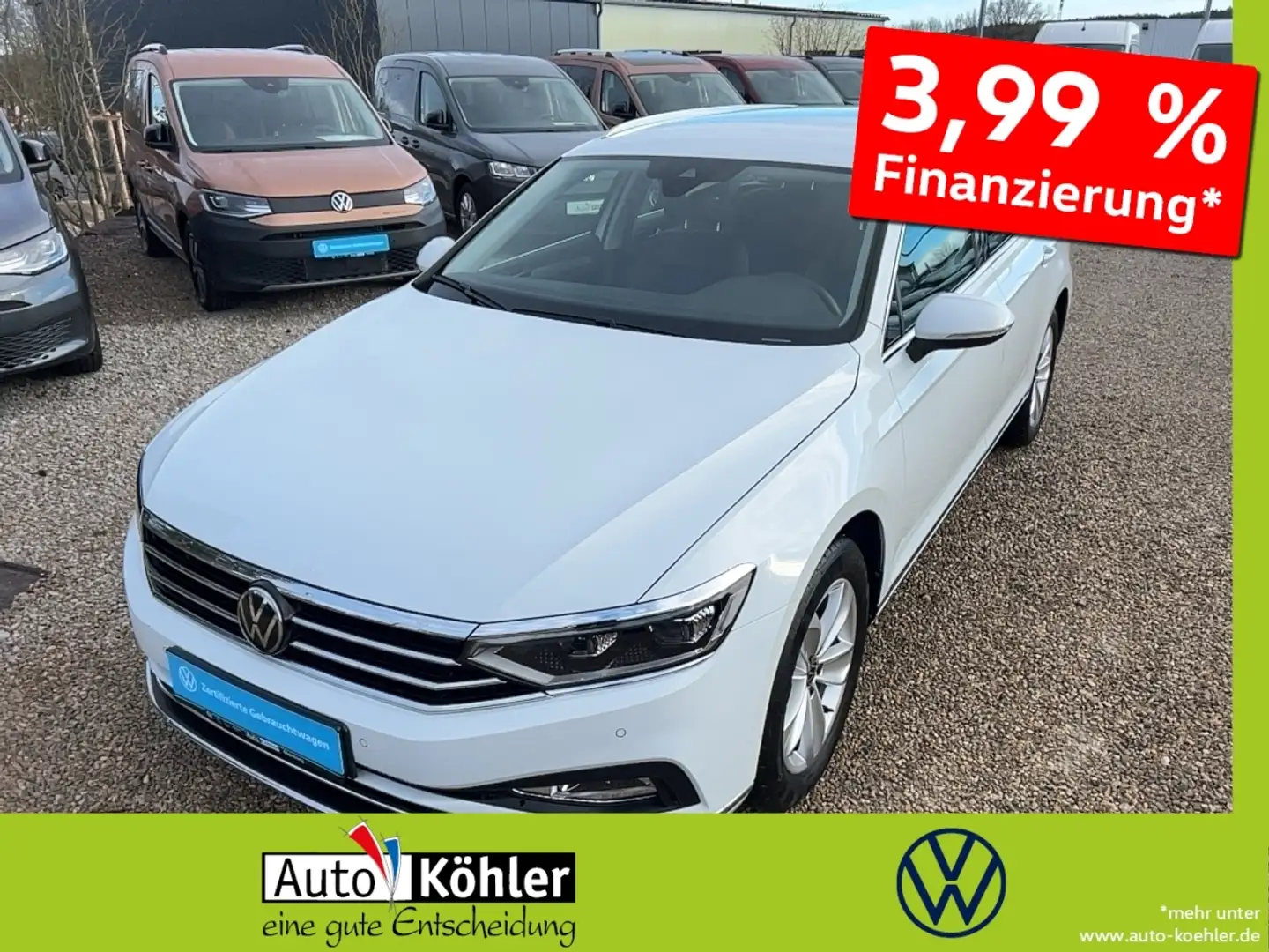 Volkswagen Passat Variant Elegance TDi 4Motion / Standheizung Weiß - 1