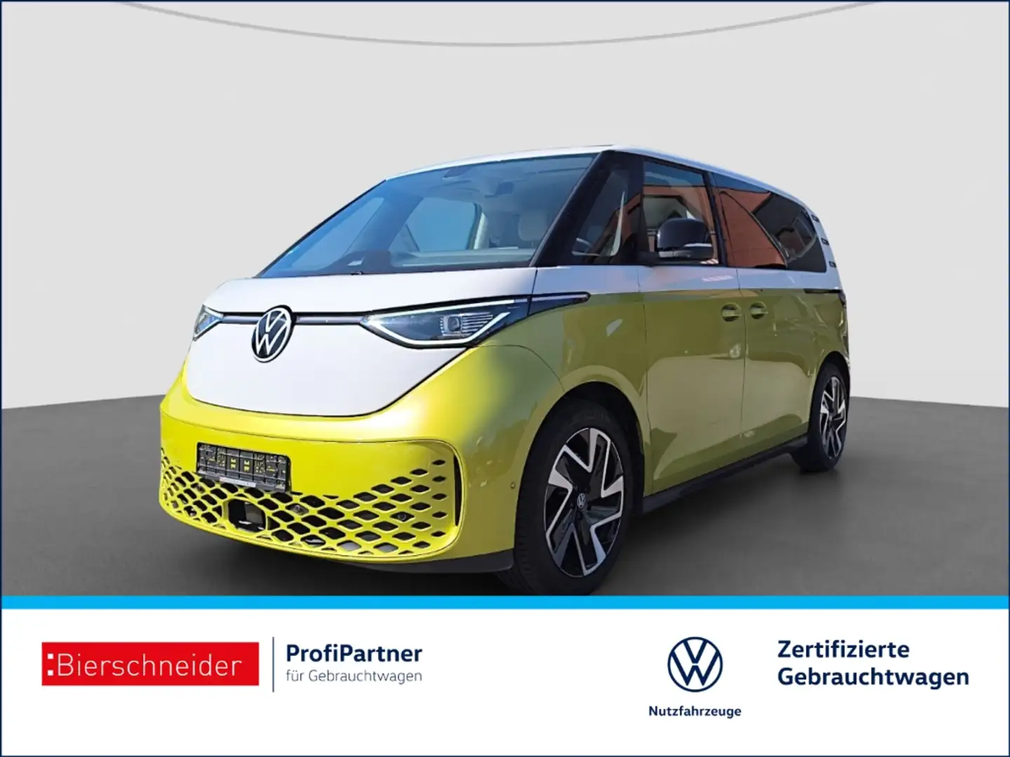 Volkswagen ID. Buzz Pro AHK NAVI Matrix Jaune - 1