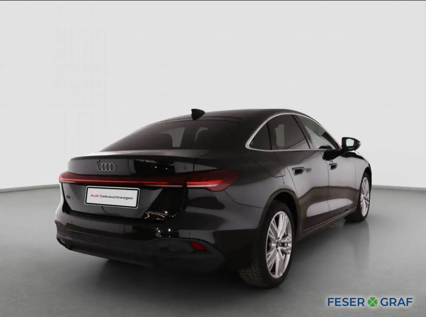 Audi A5 Lim. TDI S tronic Navi/Kamera/ACC/Leder/Alu18 Rück Schwarz - 2