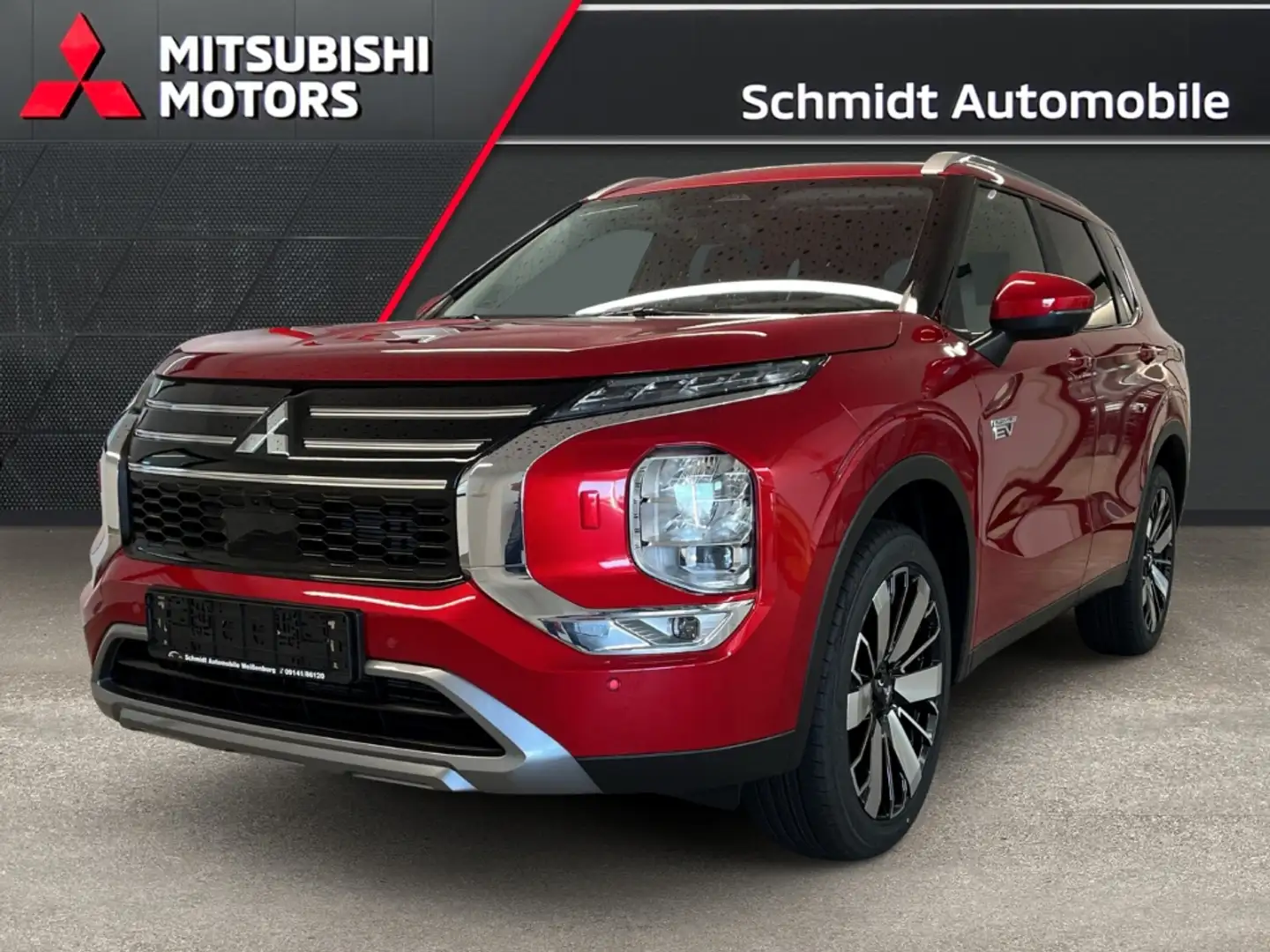 Mitsubishi Outlander 2.4 Plug-in-Hybrid Intro Edition 4WD Yamaha Rot - 1