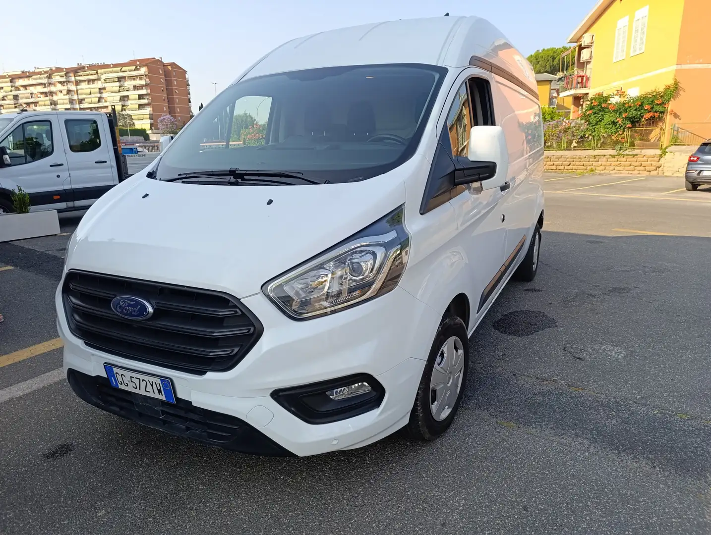 Ford Transit CUSTOM L2H2 Weiß - 1