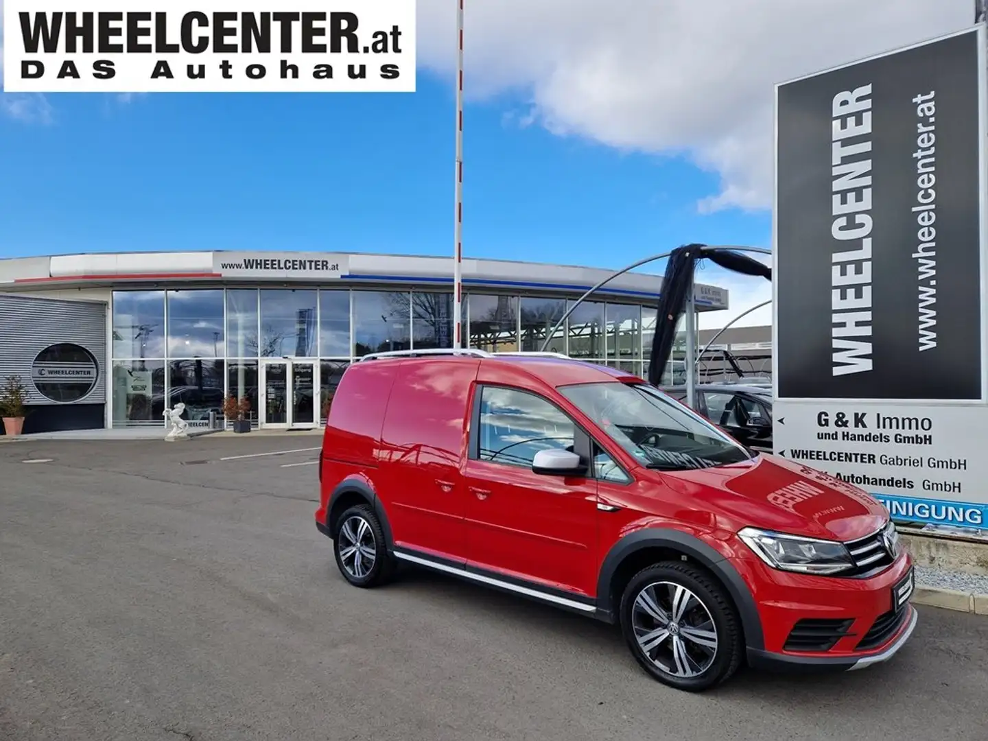 Volkswagen Caddy 2.0 TDI Kasten "Alltrack" BMT * 2x SCHIEBETÜREN Rot - 1
