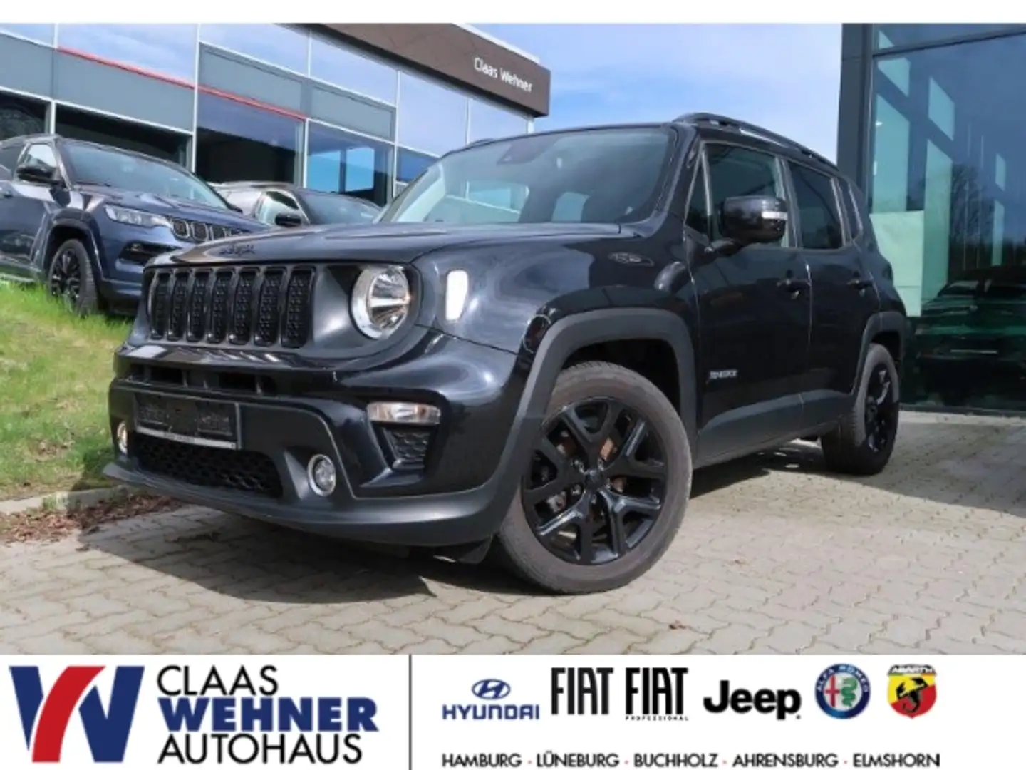 Jeep Renegade Night Eagle FWD 1.0 T-GDI Navi RFK SHZ Schwarz - 1