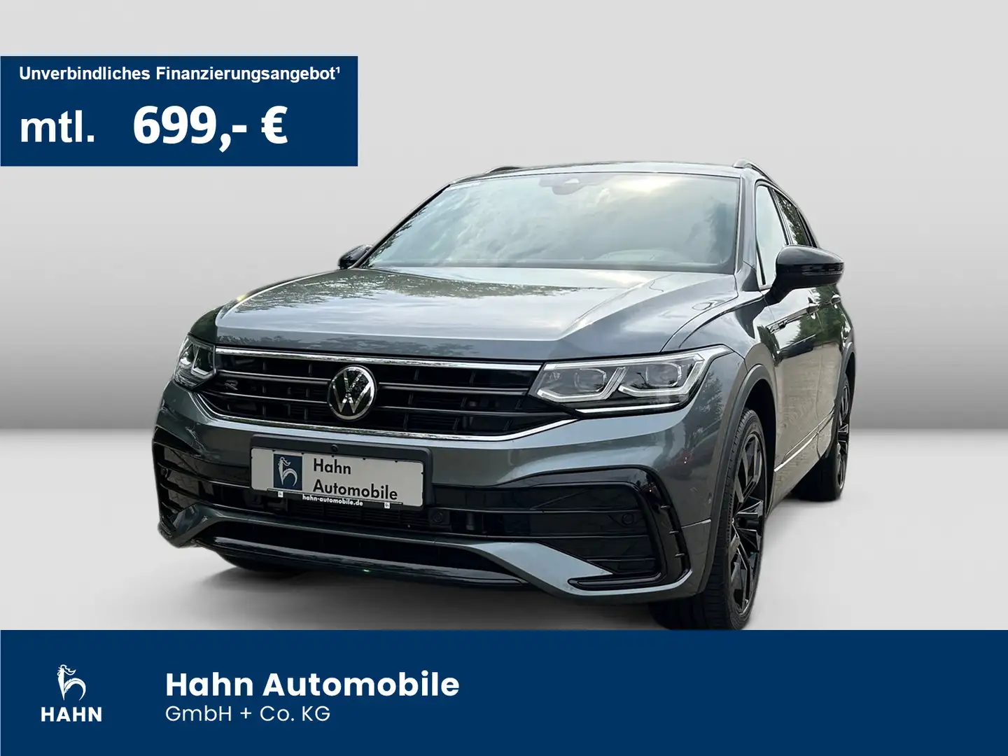 Volkswagen Tiguan Allspace R-Line 2.0TDI 4M DSG Matrix AHK Grau - 1