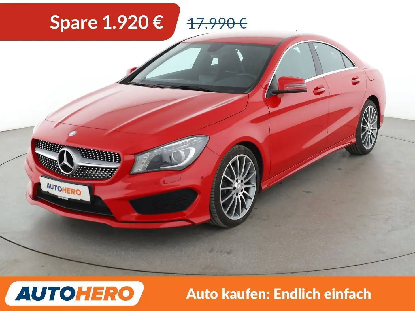 Mercedes-Benz CLA 180 AMG Line*XENON*TEMPO*PDC*SHZ*KLIMA*GARANTIE* Rot - 1