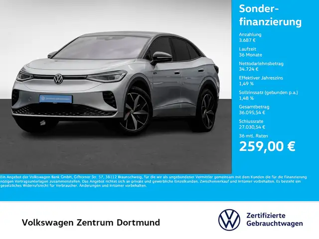 Volkswagen ID.5 GTX 4X4 WÄRMEPUMPE ALU20 MATRIX-LED