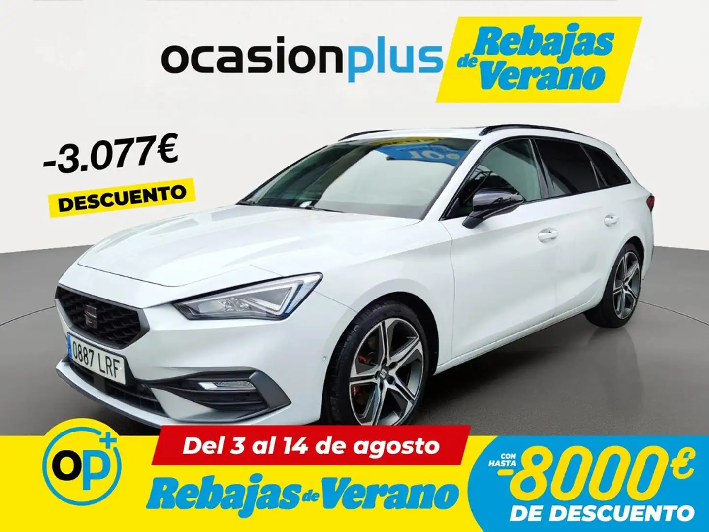 SEAT Leon ST 1.5 eTSI S&S FR DSG-7 150 Blanco - 1
