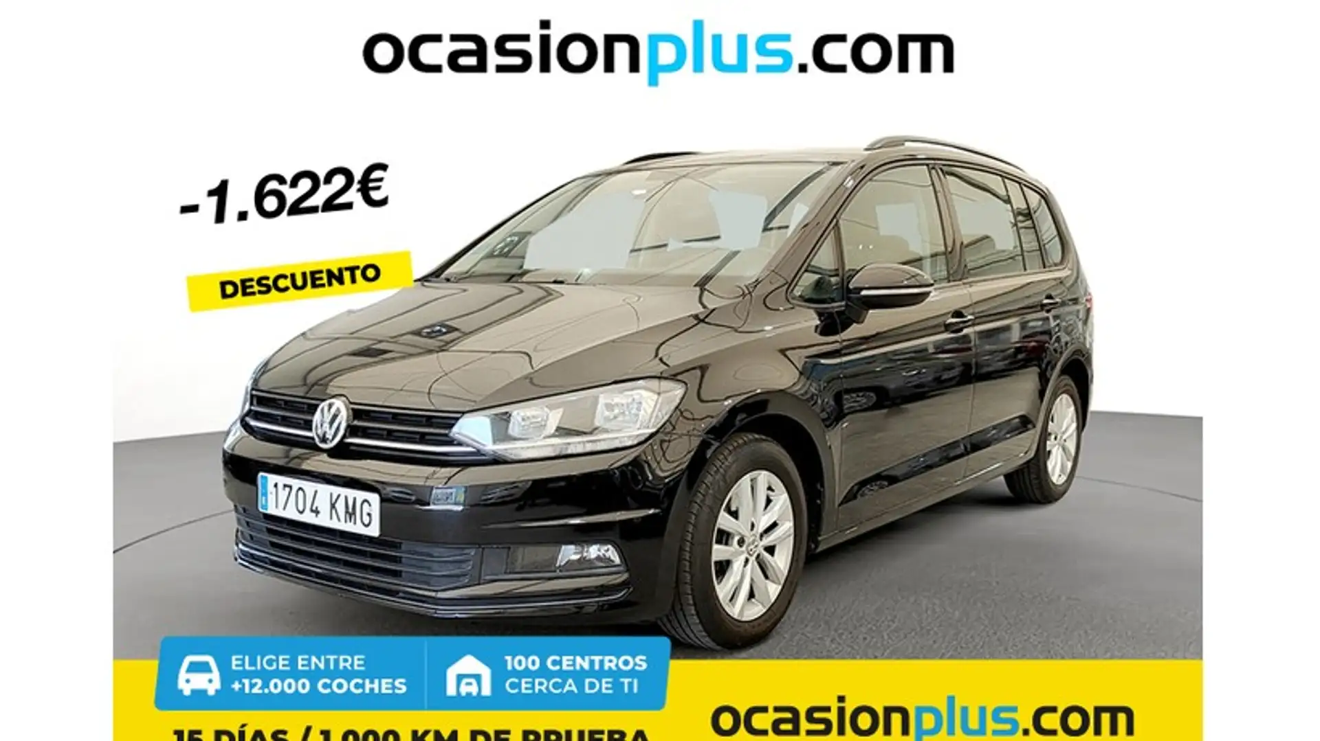 Volkswagen Touran 1.6TDI Business Edition 85kW Negro - 1