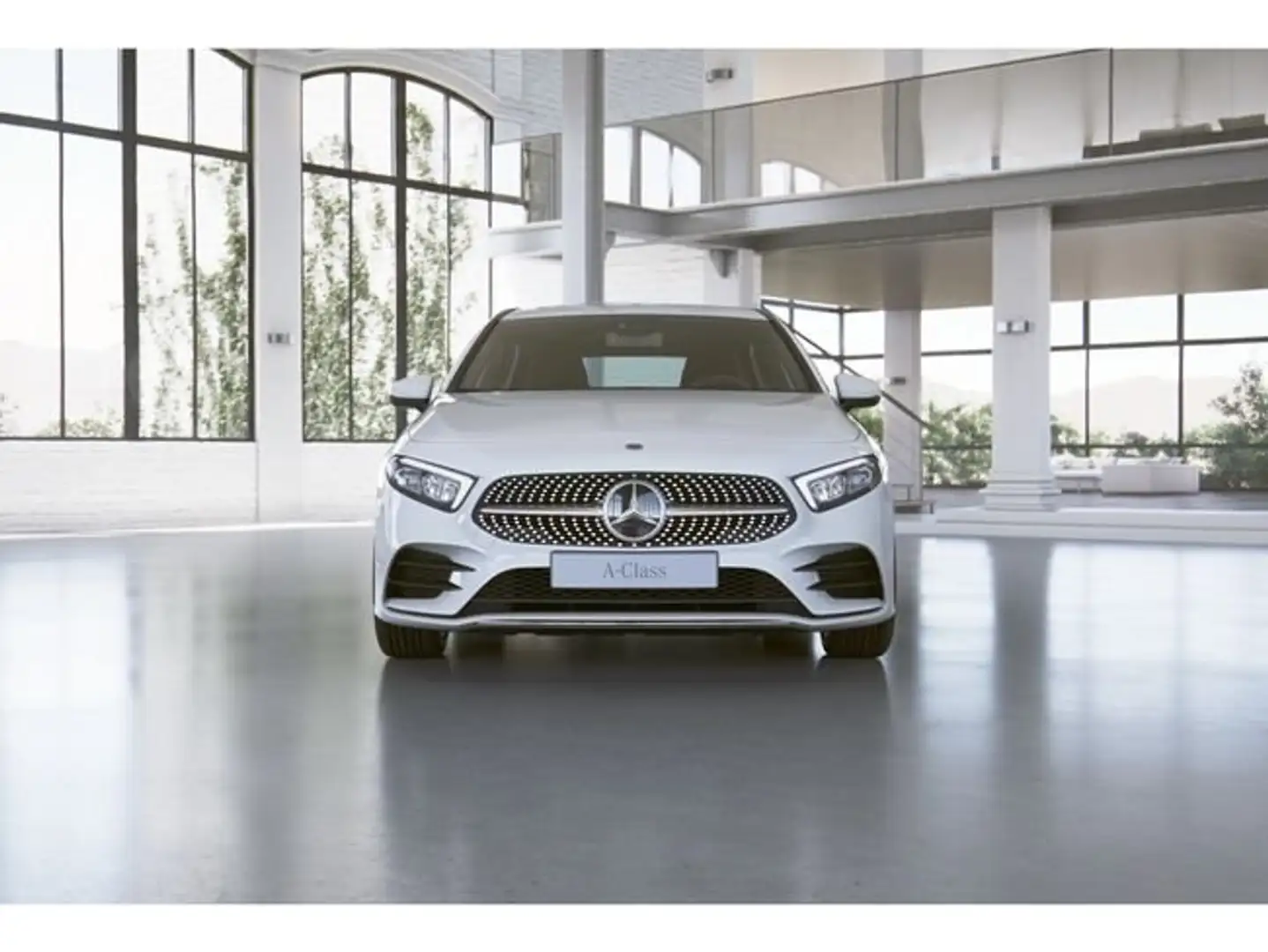 Mercedes-Benz A 250 e amg line Blanco - 2