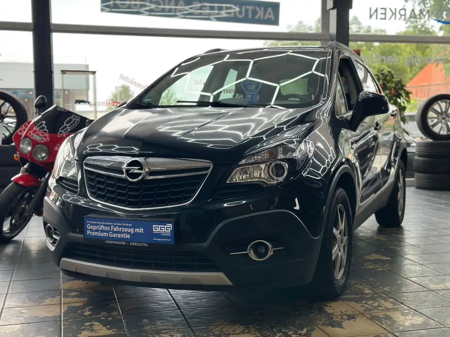 Opel Mokka Innovation ecoFlex 4x4*HU/AU*KLIMA*AHK*ISO Schwarz - 2