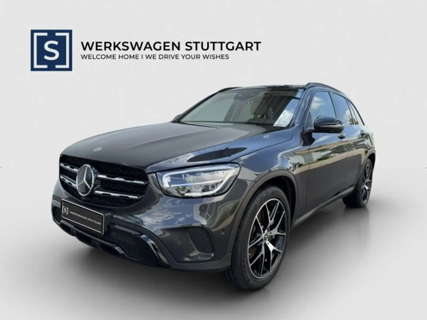 Mercedes-Benz GLC 400 GLC 400 d 4M Night Air Dist Pano Sitzkli 20''AMG Grau - 1