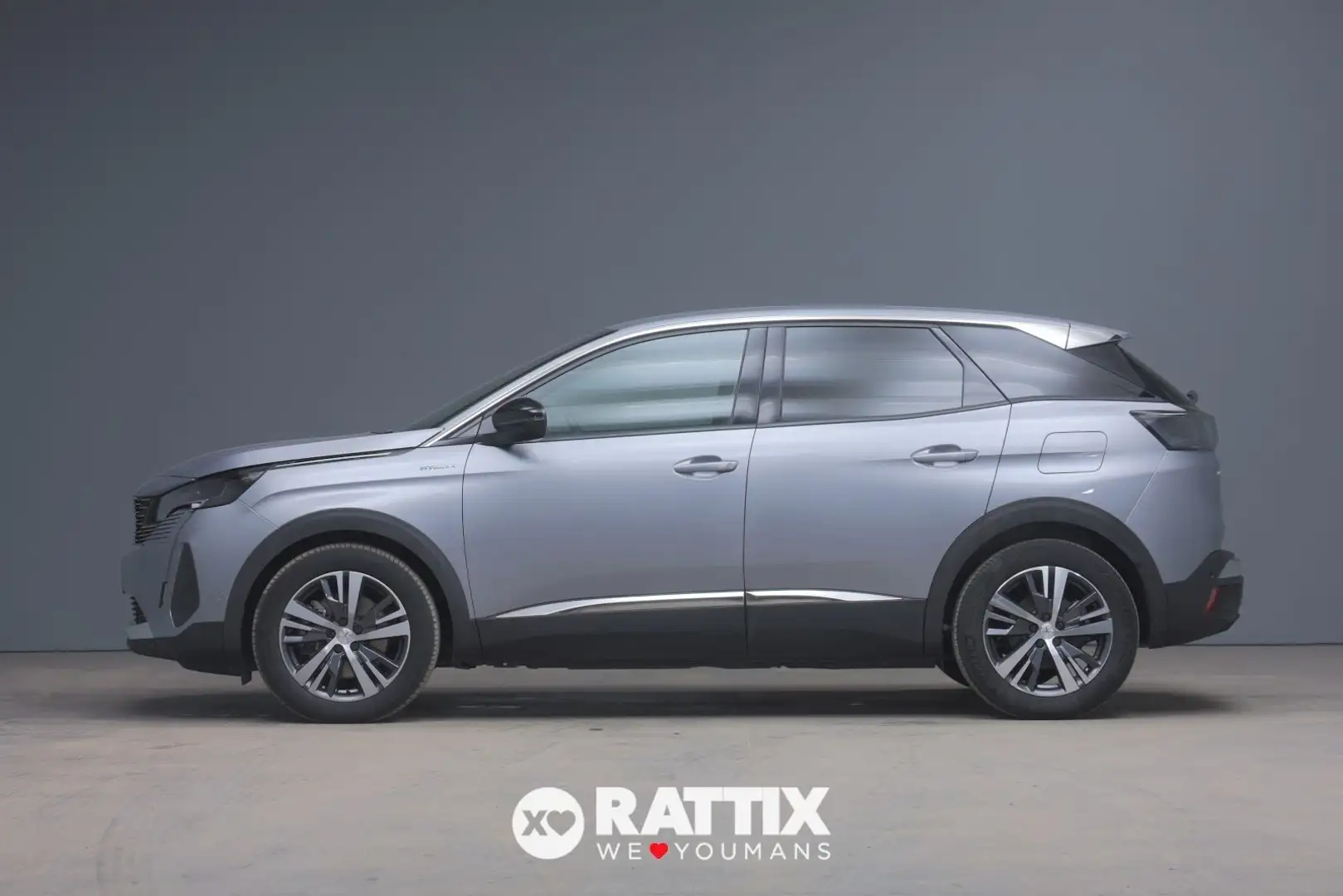 Peugeot 3008 1.6 Hybrid Phev 225CV Allure Pack e-EAT8 Grijs - 2