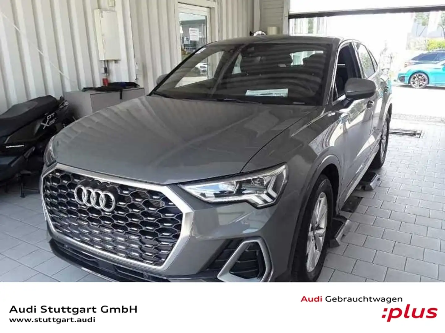 Audi Q3 Sportback S line 35 TDI S tronic ACC VC Lane Grigio - 1