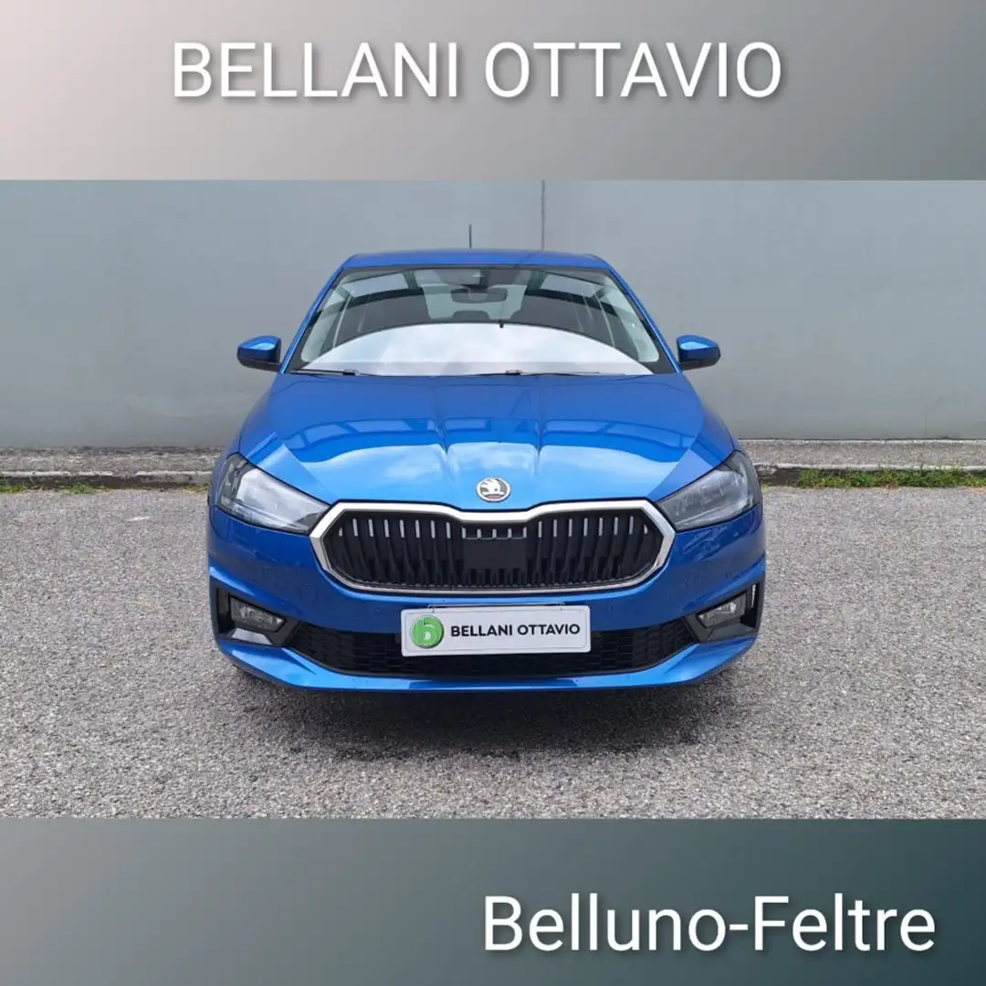 Skoda Fabia 1.0 MPI 80 CV Selection Bleu - 2