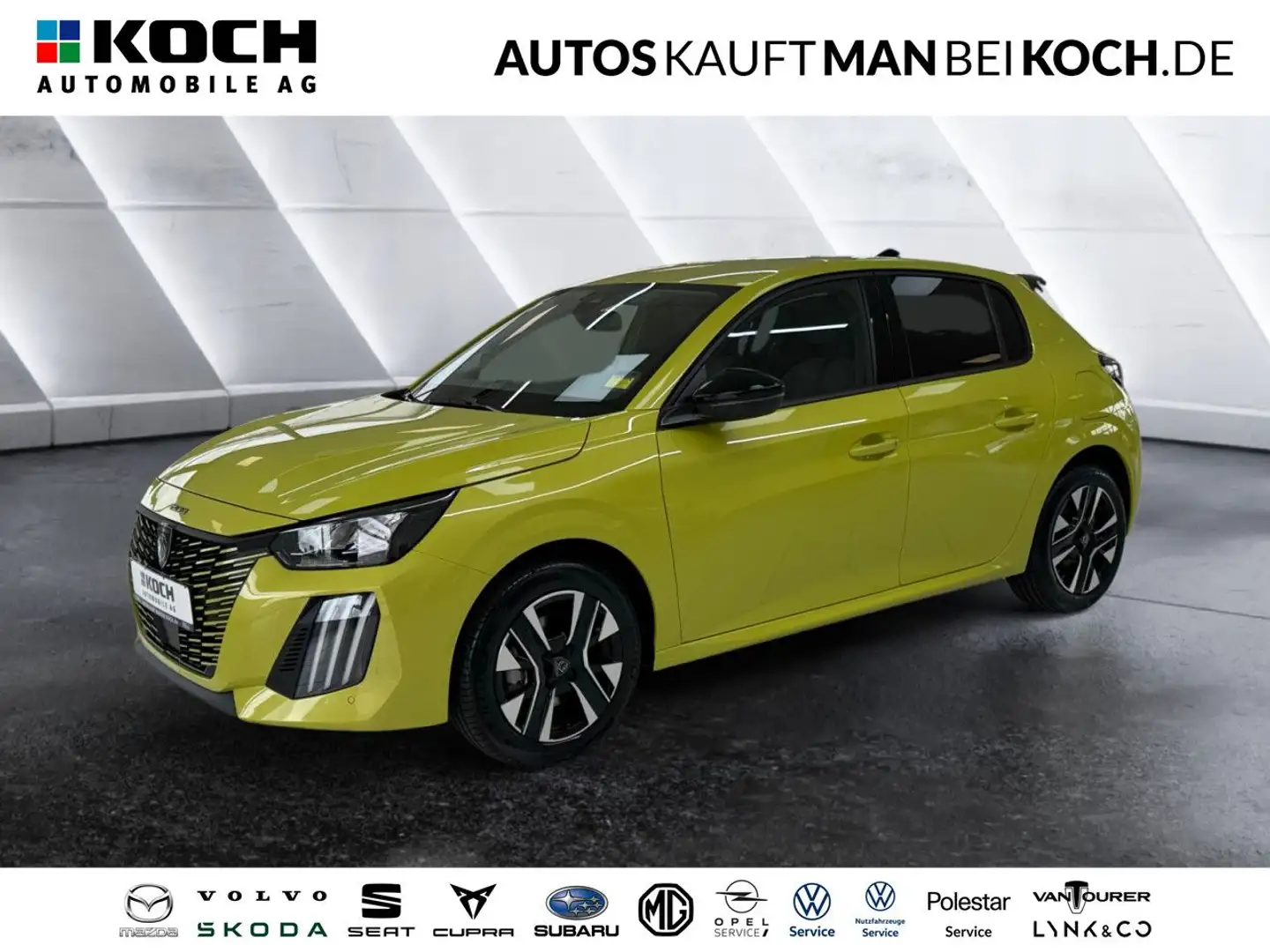 Peugeot 208 Hybrid 110 e-DSC6 Allure LED SHZ PDC ACC CARPL Jaune - 1
