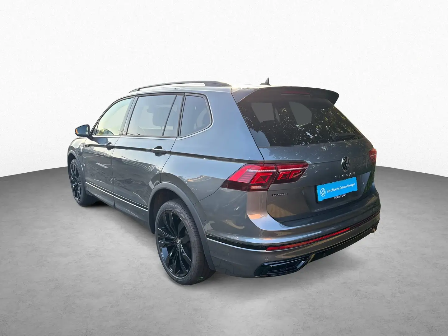 Volkswagen Tiguan Allspace R-Line 2.0 TDI 7-DSG 4MOTION AHK Gris - 2
