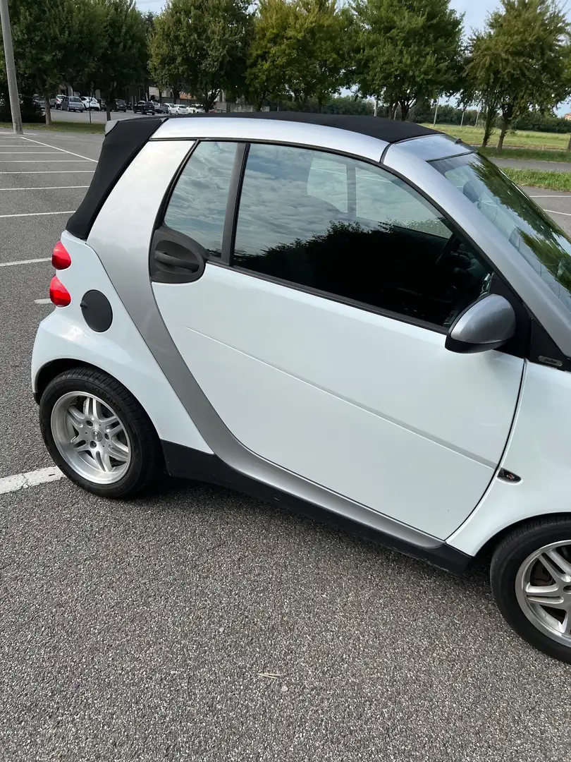 smart forTwo Fortwo Cabrio 1.0 mhd Pulse 71cv Bianco - 2