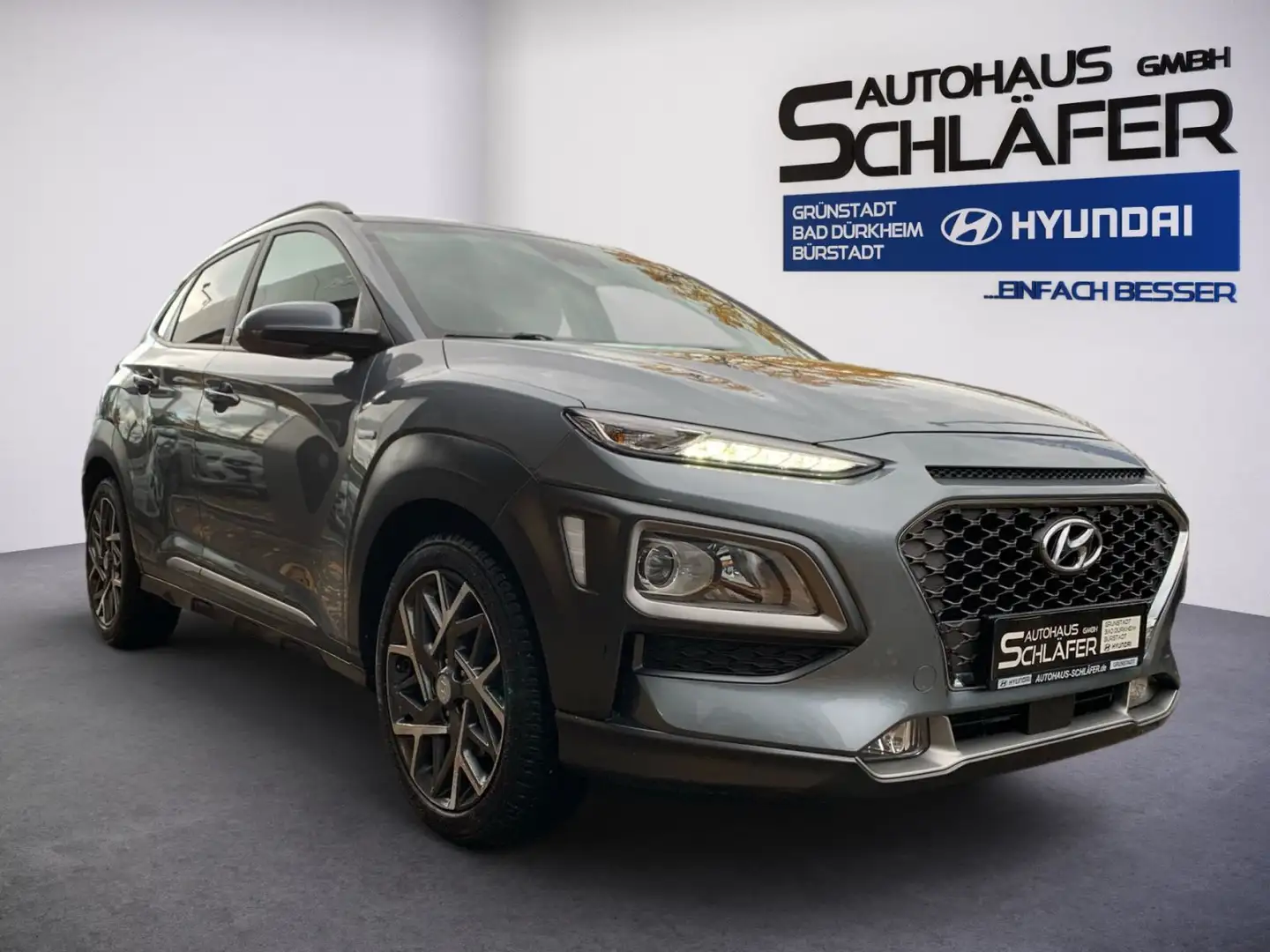 Hyundai KONA KONA 1,6 GDI Style Hybrid Navi Silber - 2