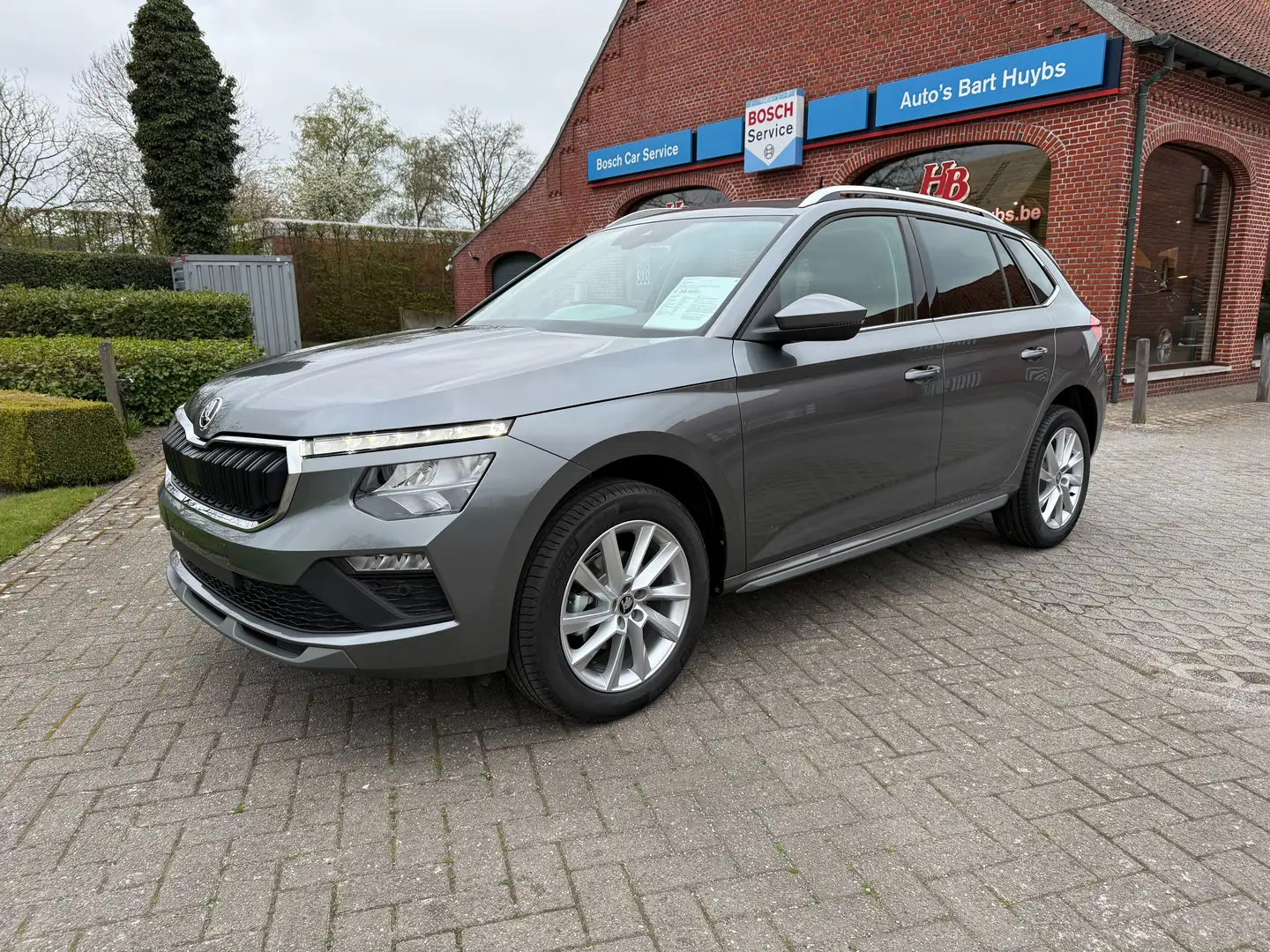 Skoda Kamiq Top Selection 1.0 TSI DSG - LED/CRUISE/CAM/PDC/... Gris - 2