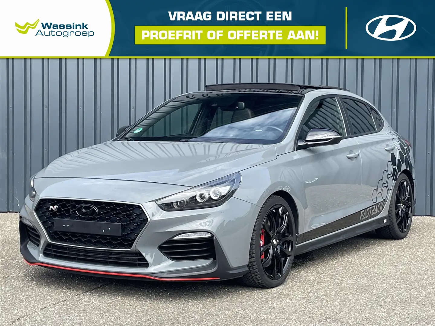 Hyundai i30 Fastback N 275 PK Performance Pack | Schuifdak | Z Grijs - 1