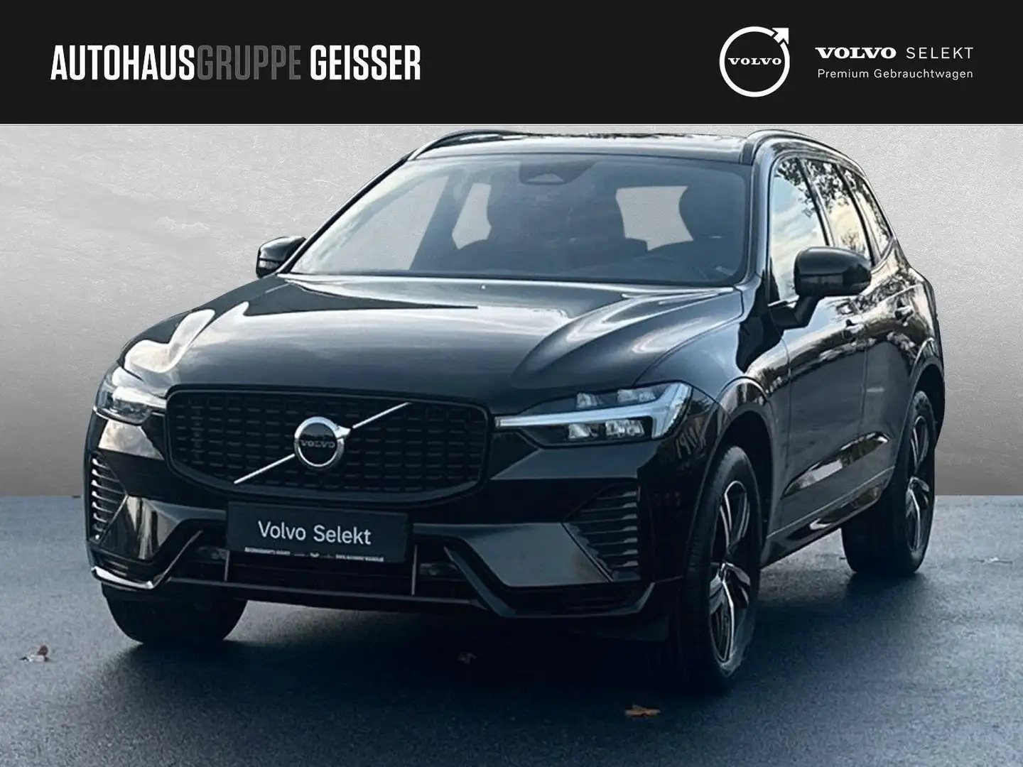 Volvo XC60 B4 Mild-Hybrid R-Design AHK LED SD Schwarz - 1