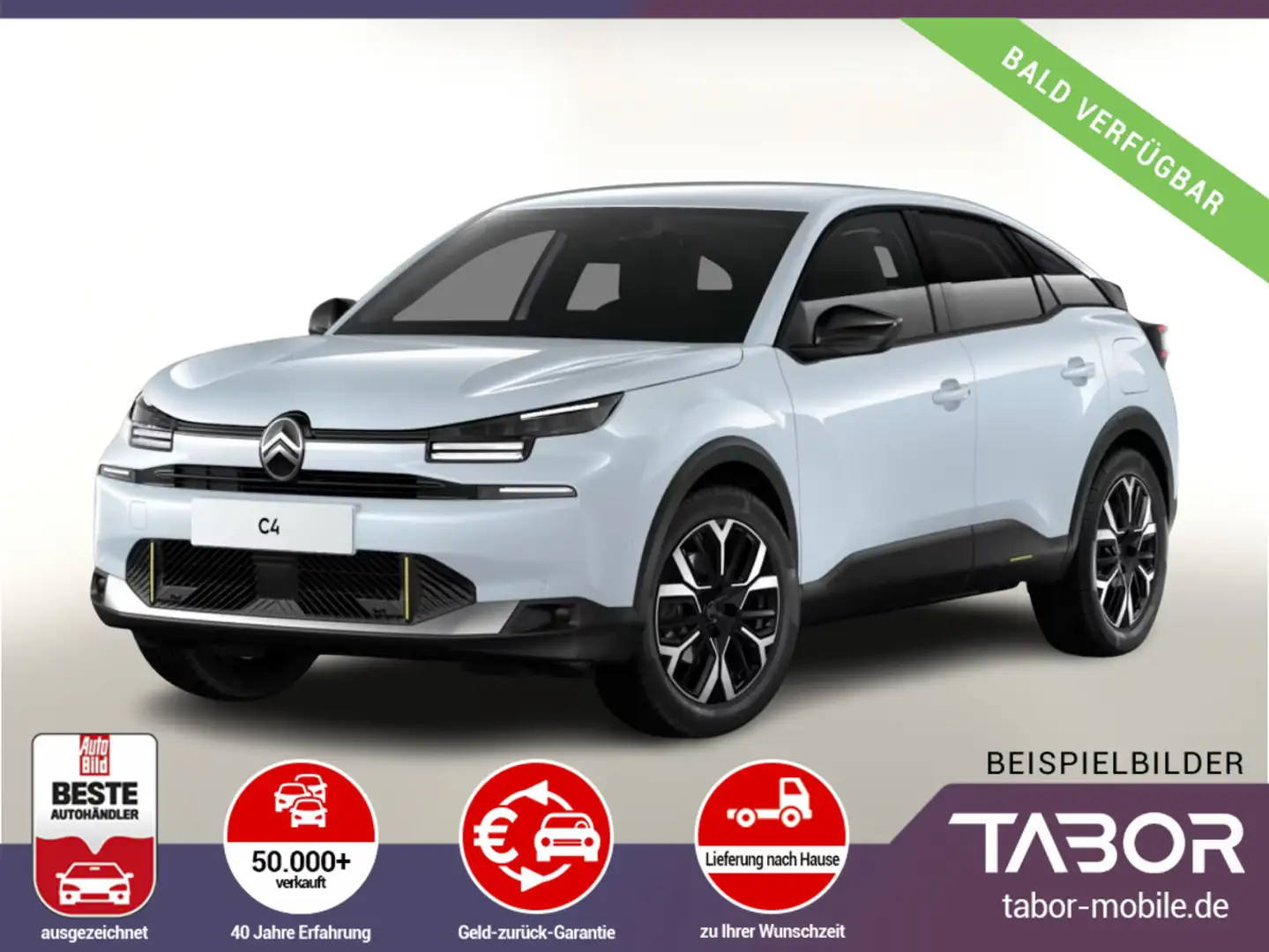 Citroen C4 MHEV 145 eDSC6 MAX FACELIFT Nav Kam ACC Keyl Weiß - 1
