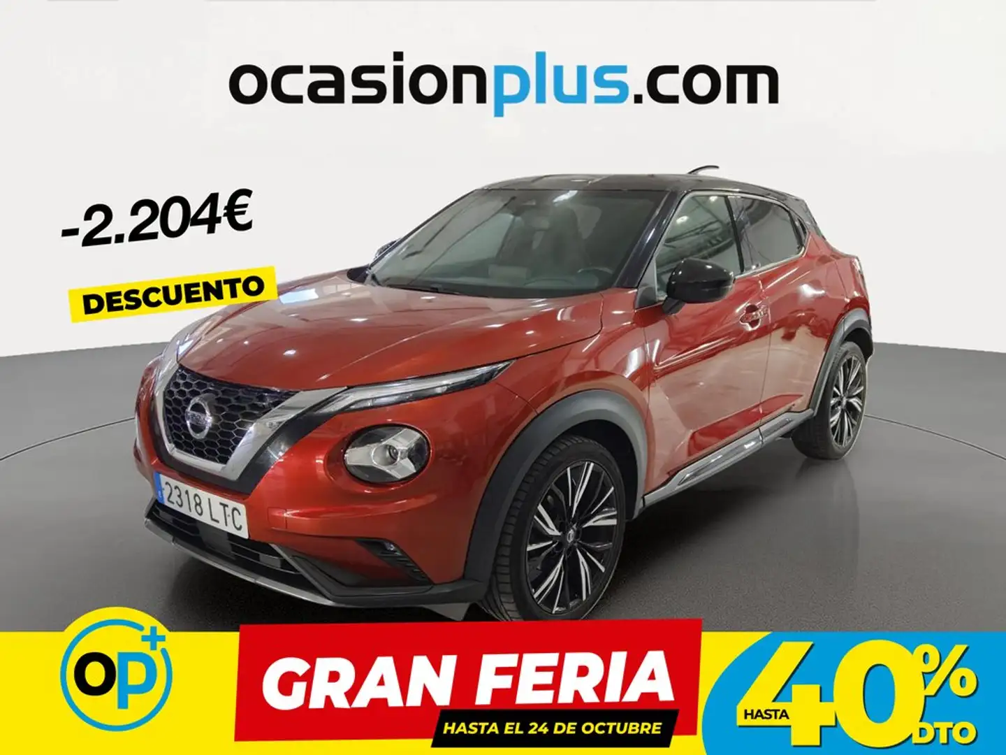 Nissan Juke 1.0 DIG-T N-Design Active 4x2 DCT 7 114 Naranja - 1