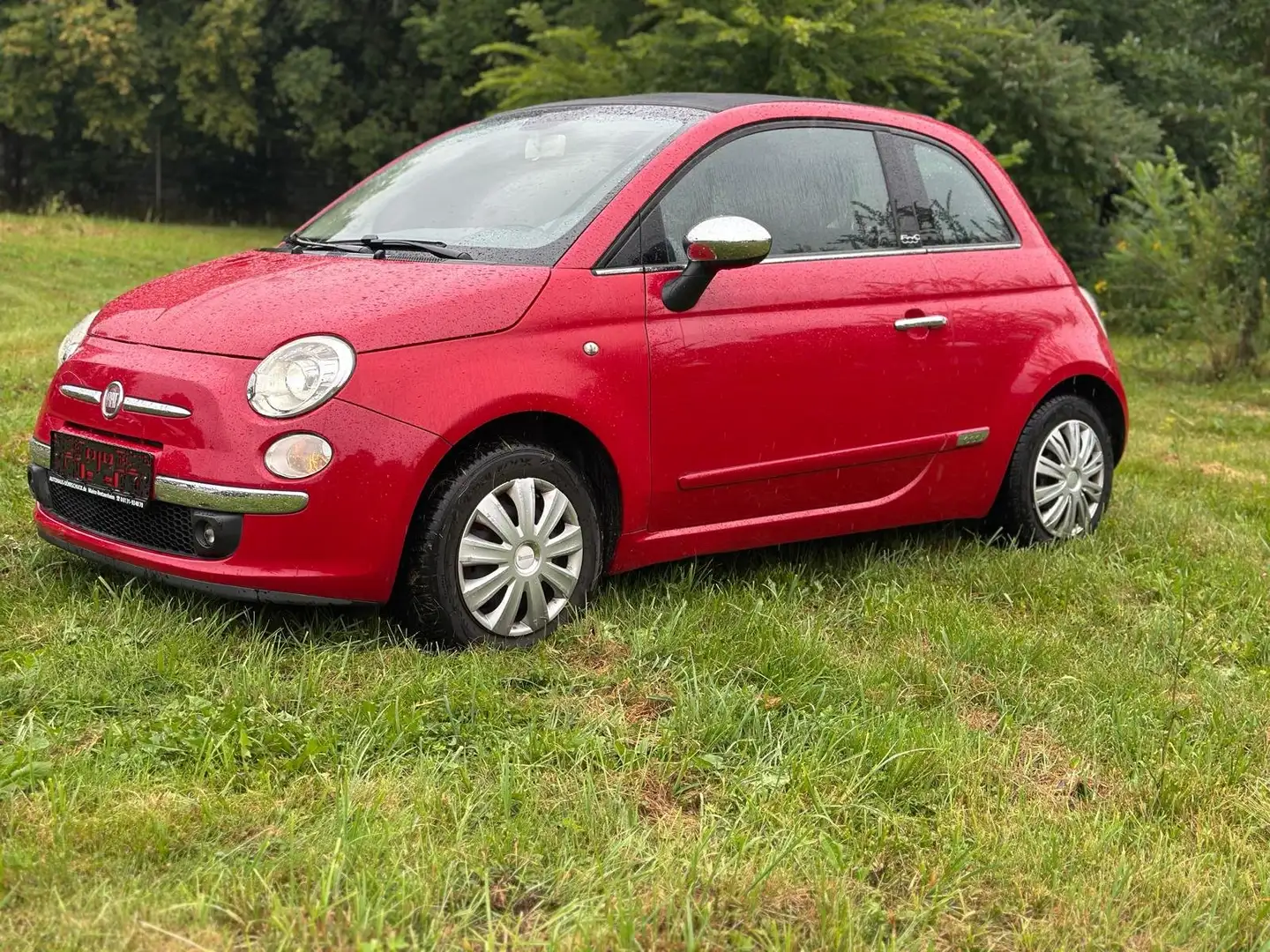 Fiat 500C 500Cabrio1,4 ltr *Klima.*Xenon*105PS*PDC*tüv neu Noir - 1