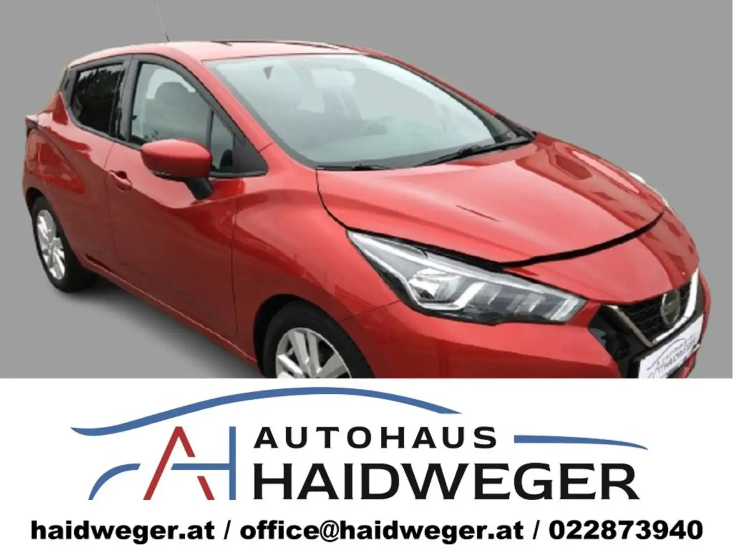Nissan Micra IG-T 100 Aut. N-Way Rouge - 1