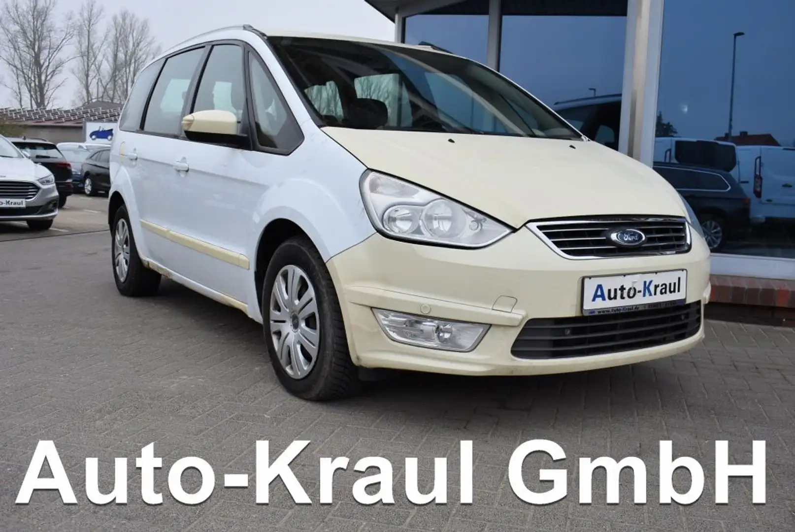 Ford Galaxy 2.0 TDCi DPF Aut. Trend TÜV neu zzgl. 601.-Euro 7- Weiß - 1