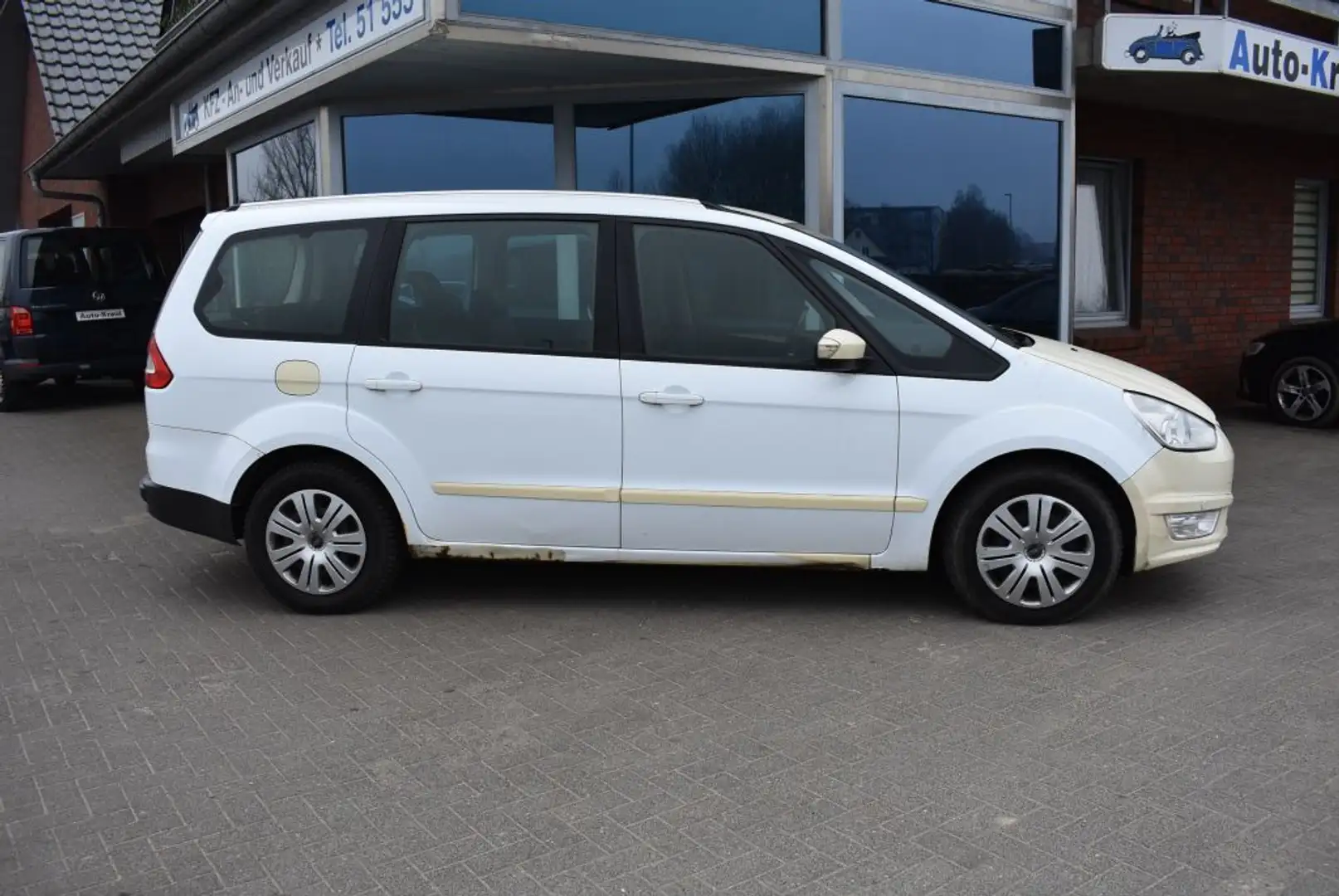 Ford Galaxy 2.0 TDCi DPF Aut. Trend TÜV neu zzgl. 601.-Euro 7- Weiß - 2