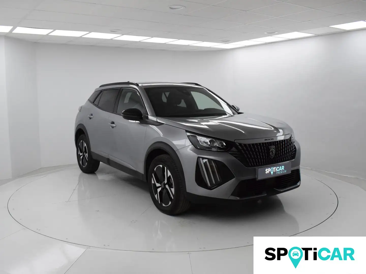 Peugeot 2008 Hybrid Allure eDCS6 145 Gris - 2