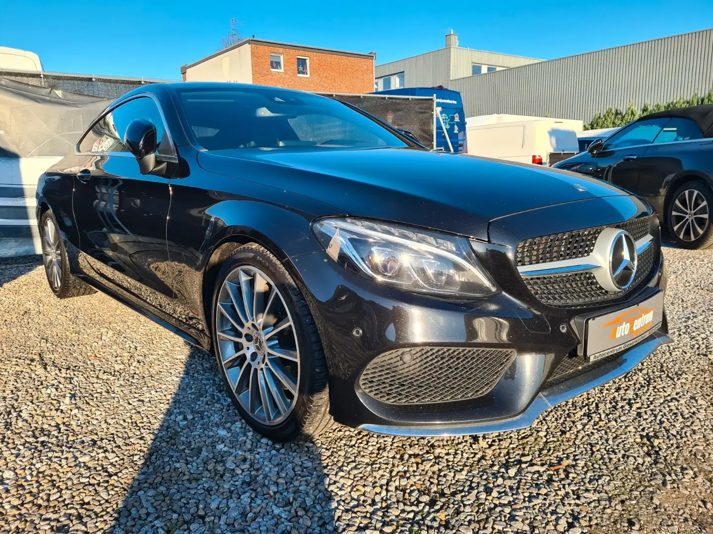 Mercedes-Benz C 250 d Cpe 2x AMG*Leder*Pano*Comand*MBeam*HeadUp Noir - 2
