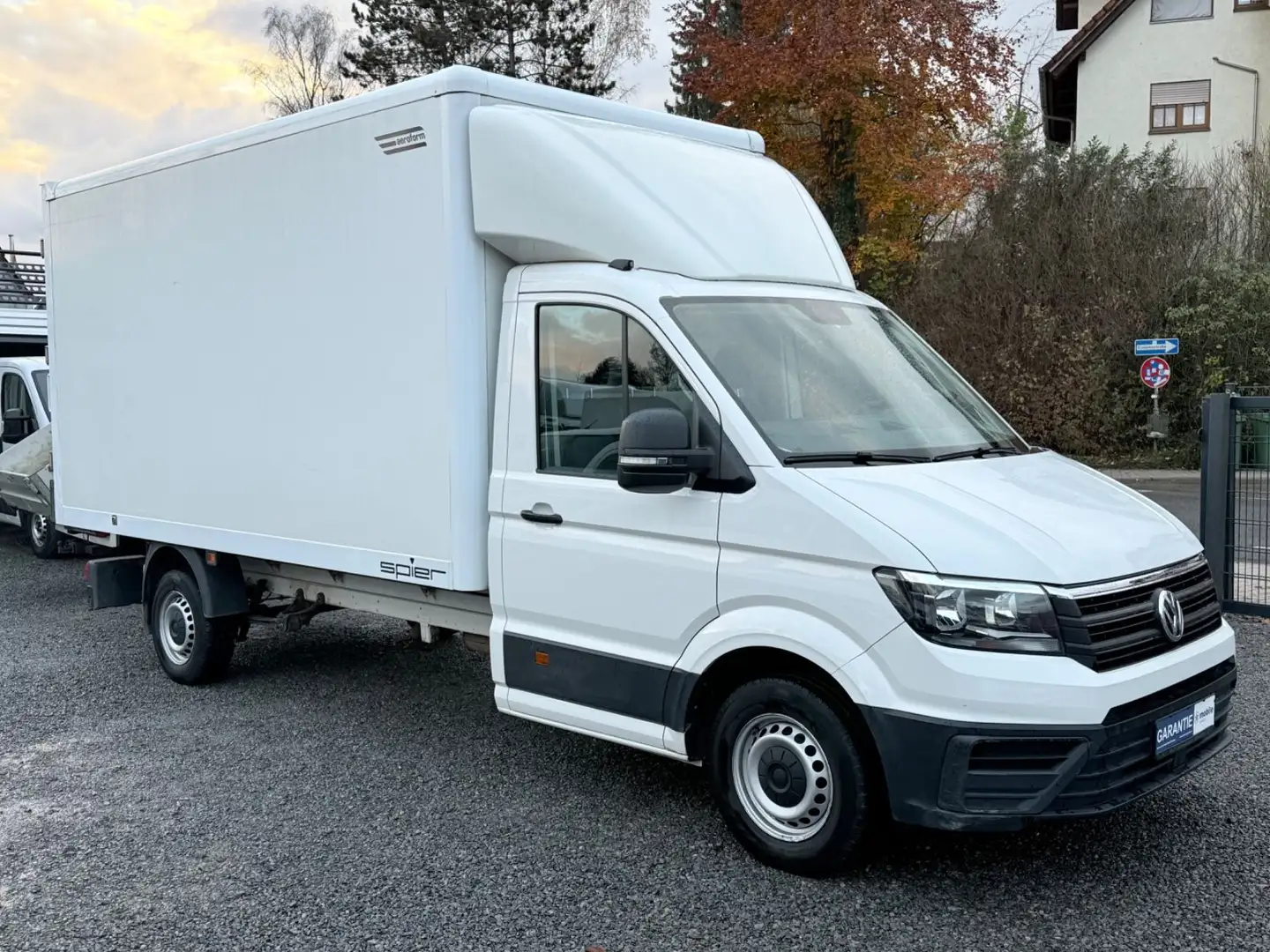 Volkswagen CRAFTER KOFFER KAMERA AHK3.000KG TEMPOMAT 1.HAND Weiß - 1
