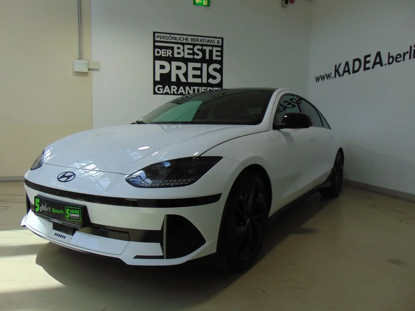 Hyundai IONIQ 6 360°Kamera,Navi,HeadUp,BOSE,Lenk+Sitzhzg Blanc - 2