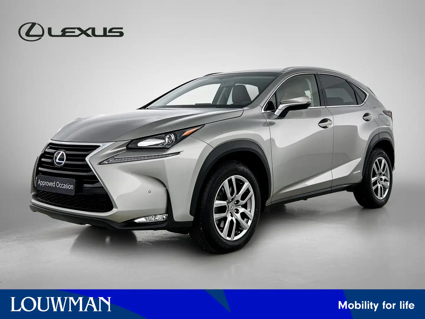 Lexus NX 300h AWD Luxury Line | Stoelverwarming | Lederen bekled Zilver - 1