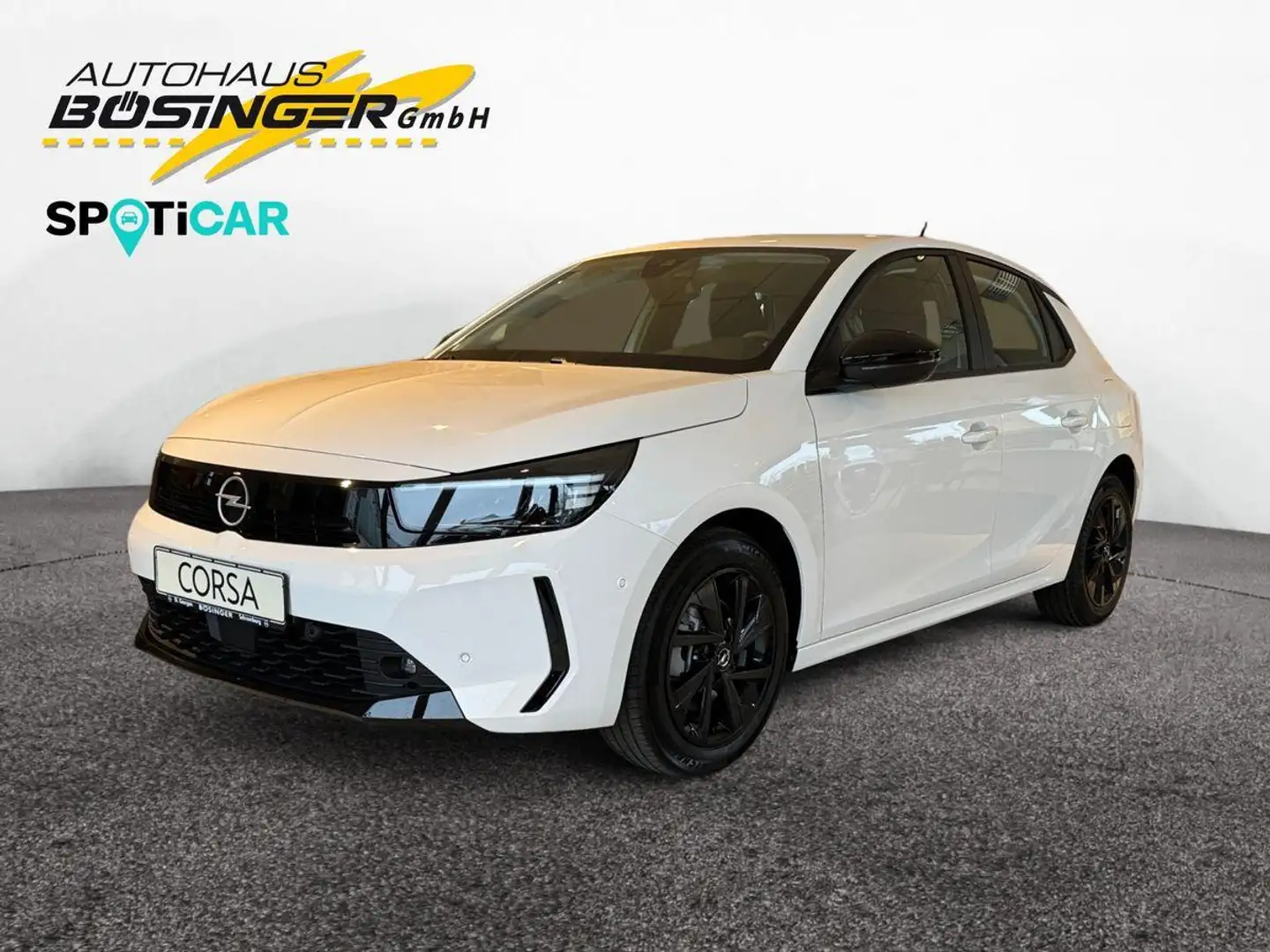Opel Corsa F Basis SHZ/LHZ / Tech-Paket / ALU Blanc - 2