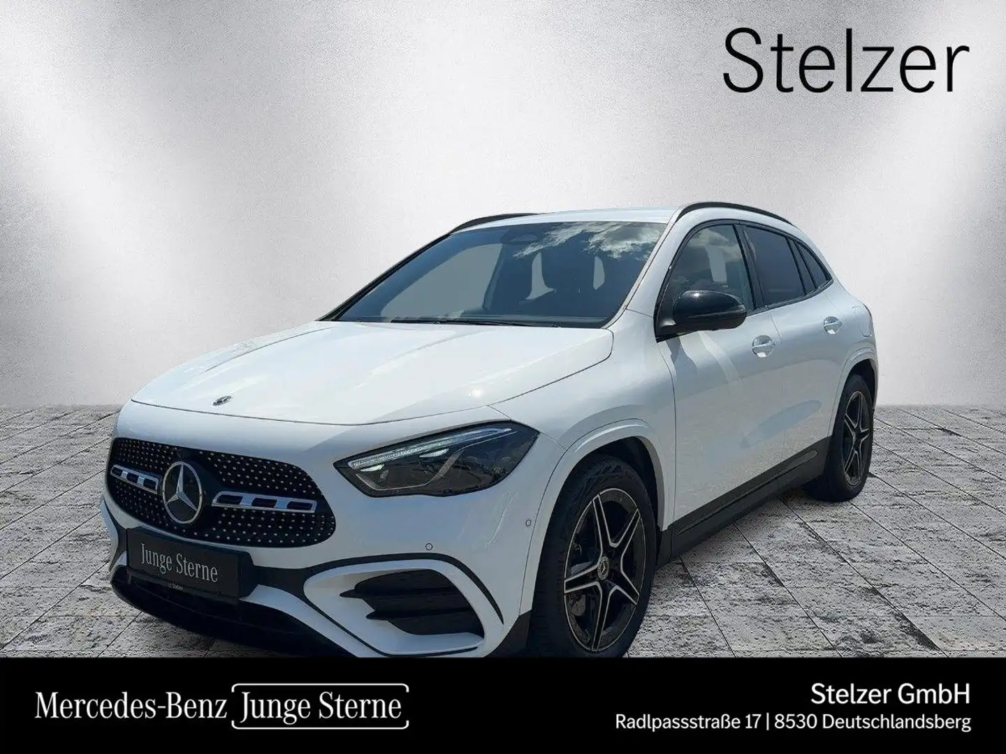 Mercedes-Benz GLA 180 Österreich-Edition AMG Night MBLED 360 K Weiß - 1