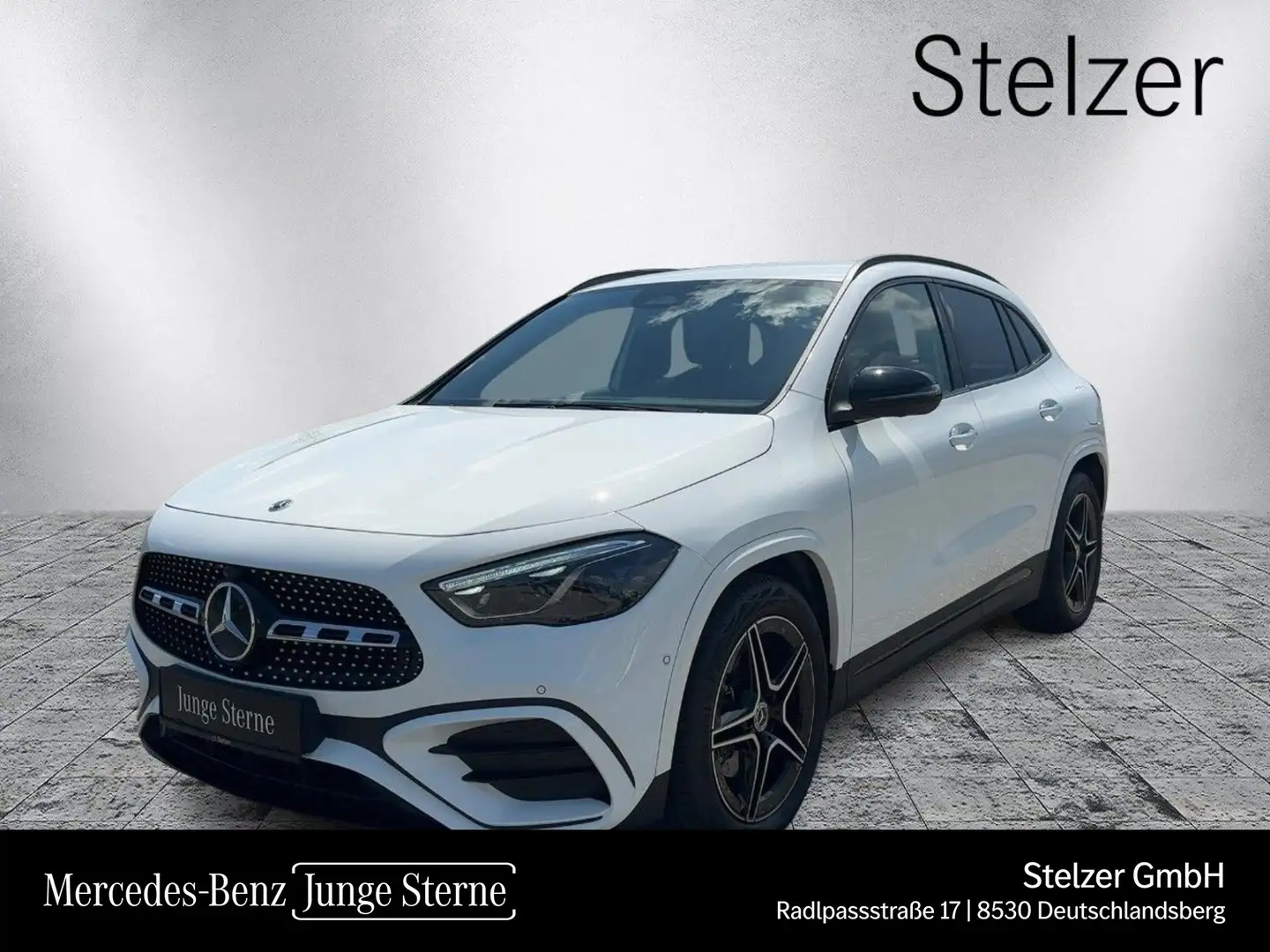 Mercedes-Benz GLA 180 Österreich-Edition AMG Night MBLED 360 K Weiß - 1