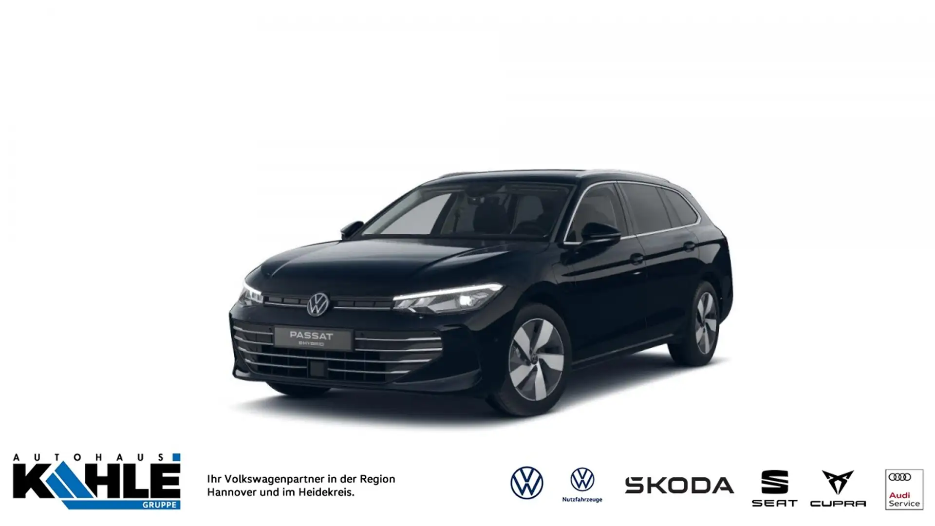 Volkswagen Passat 1.5 eHybrid DSG OPF Business AHK GJR BusinessPremi Schwarz - 1