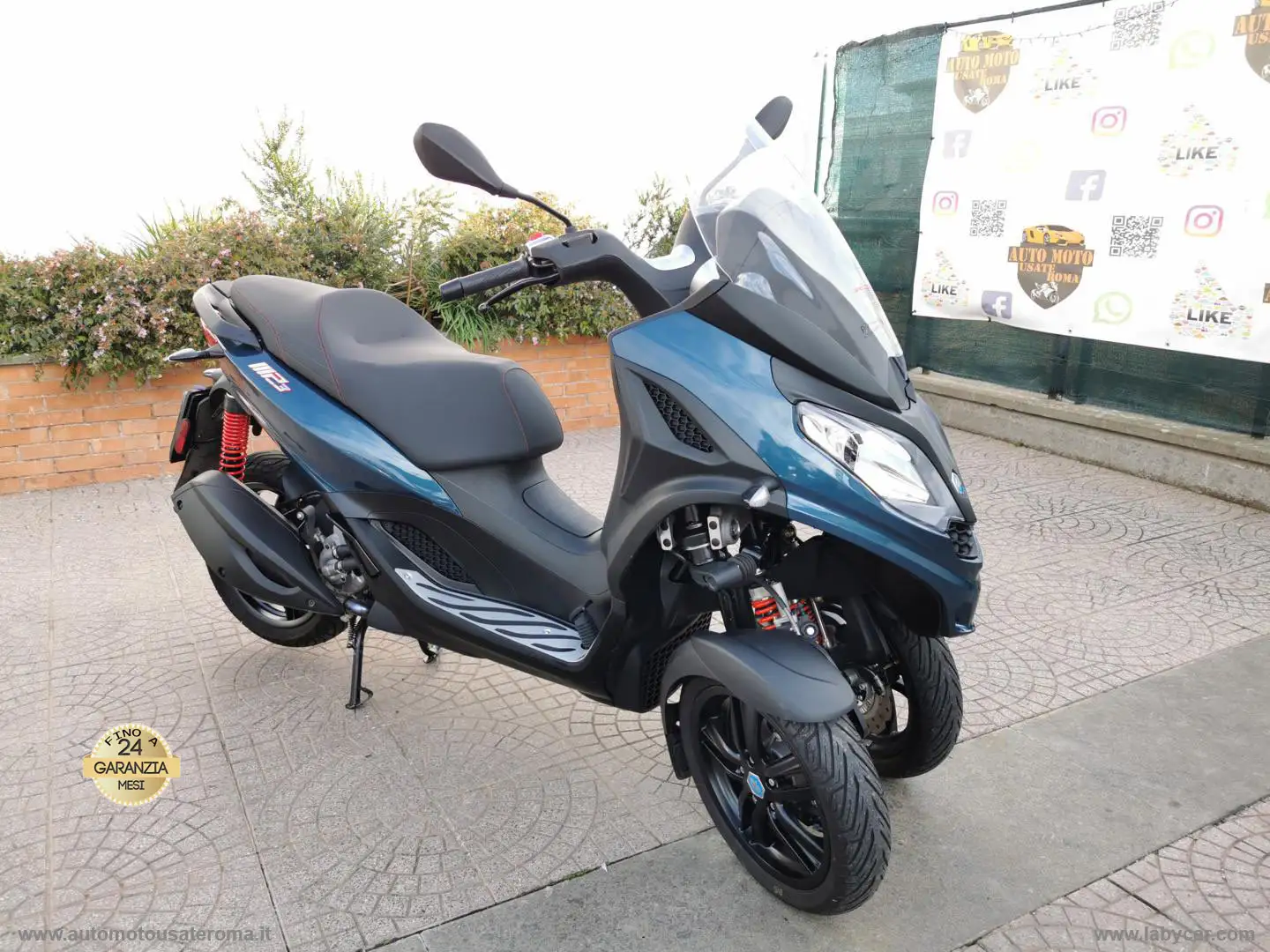Piaggio MP3 300 MP3 300 hpe RATE AUTO MOTO USATE Verde - 1