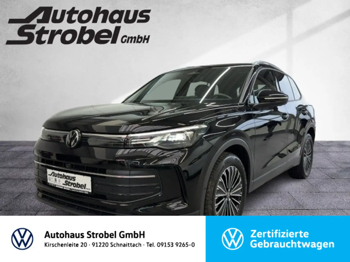Volkswagen Tiguan 1.5 TSI DSG "GOAL" AHK ACC Head up! Navi Schwarz - 1